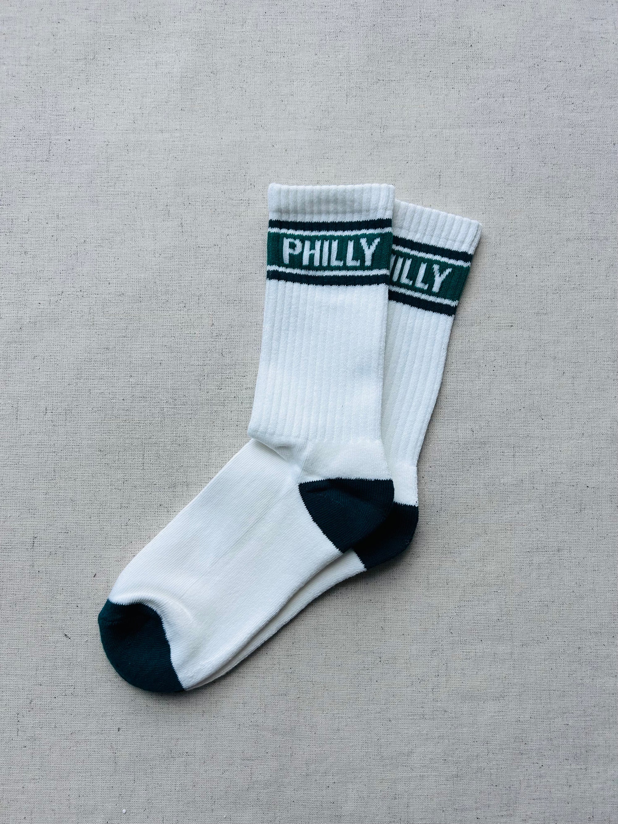 Jawn Shop Socks - Green Philly