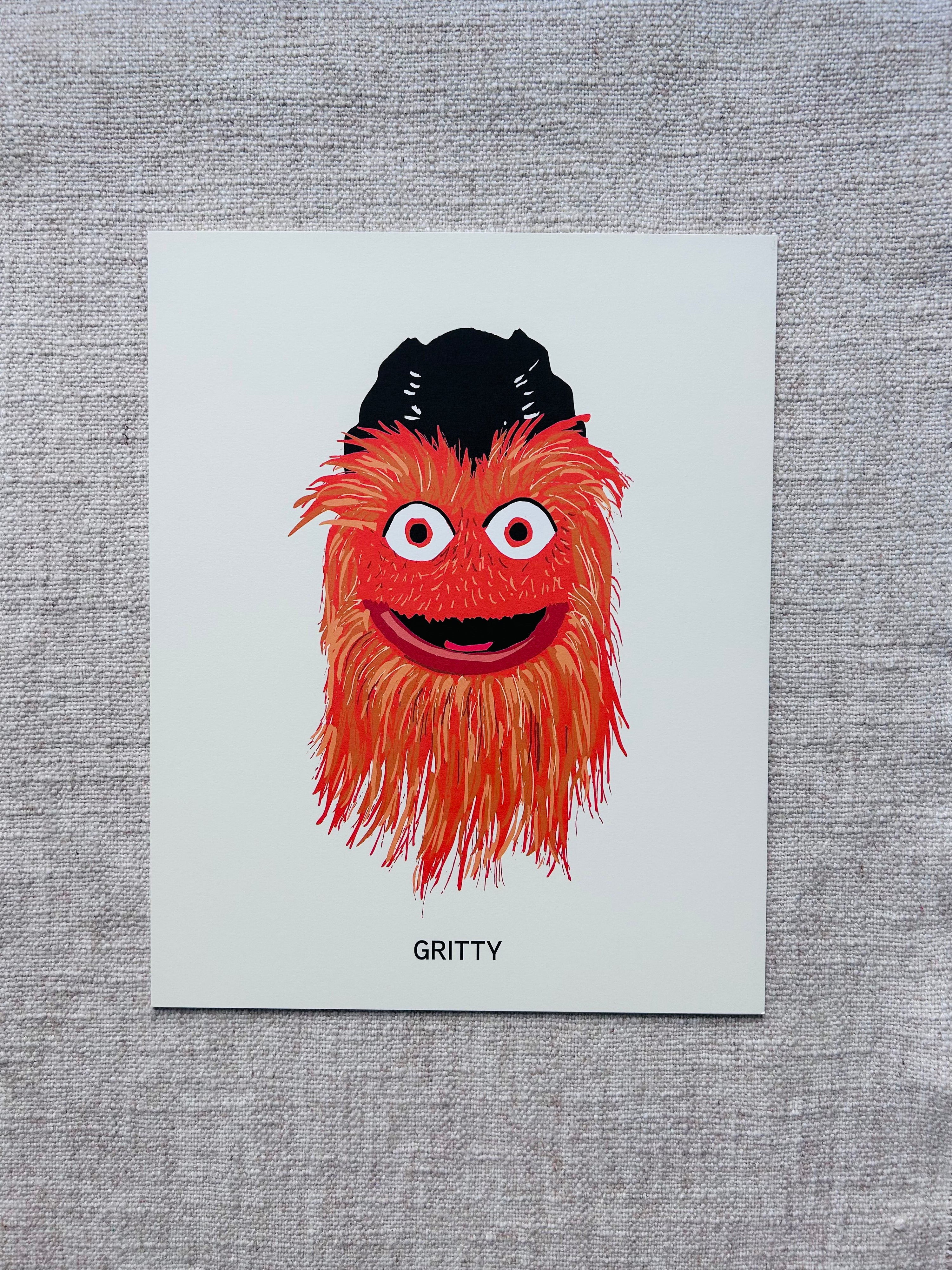 Philly Orange Mascot Art Print