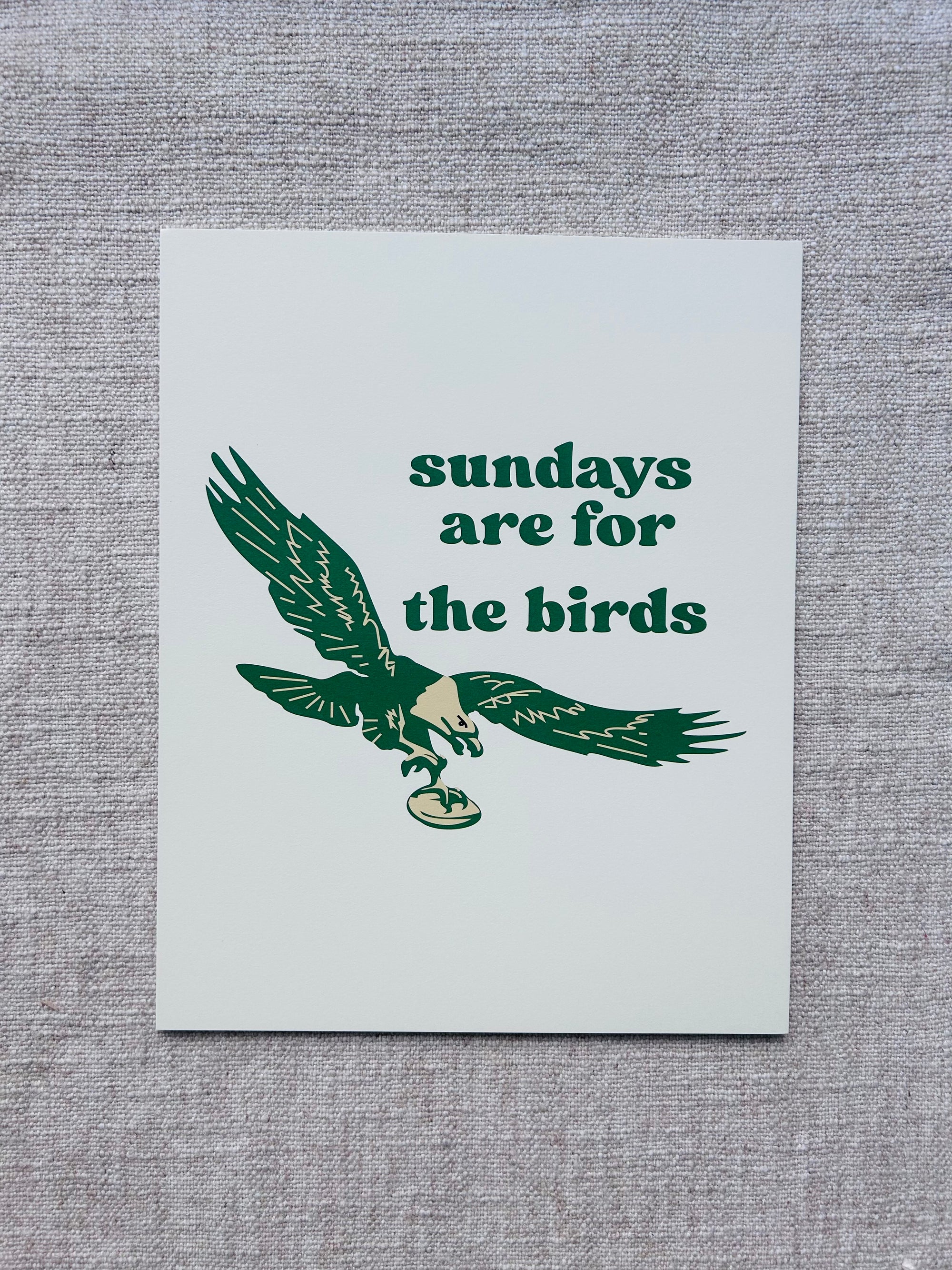 Sundays Birds Art Print