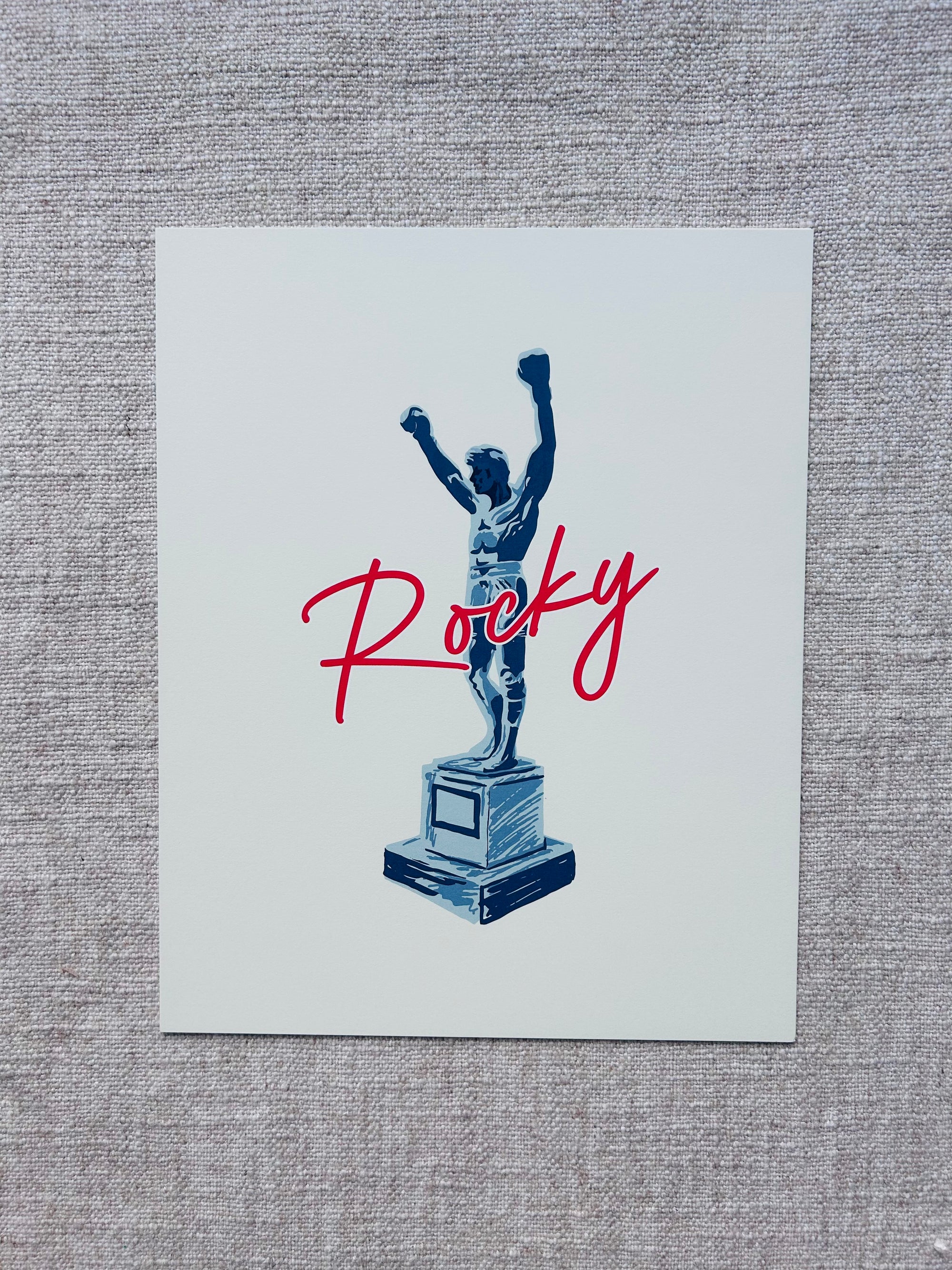 Rocky Art Print