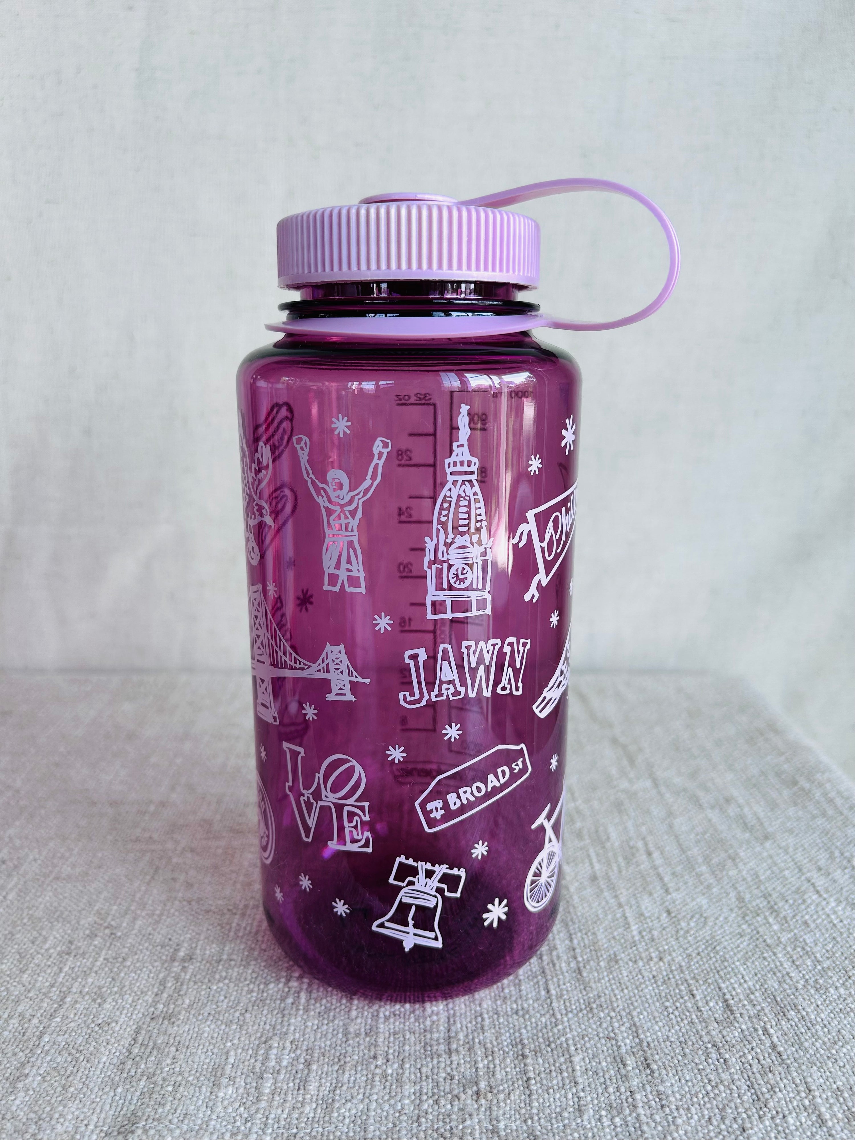 Philly Icons Water Bottle