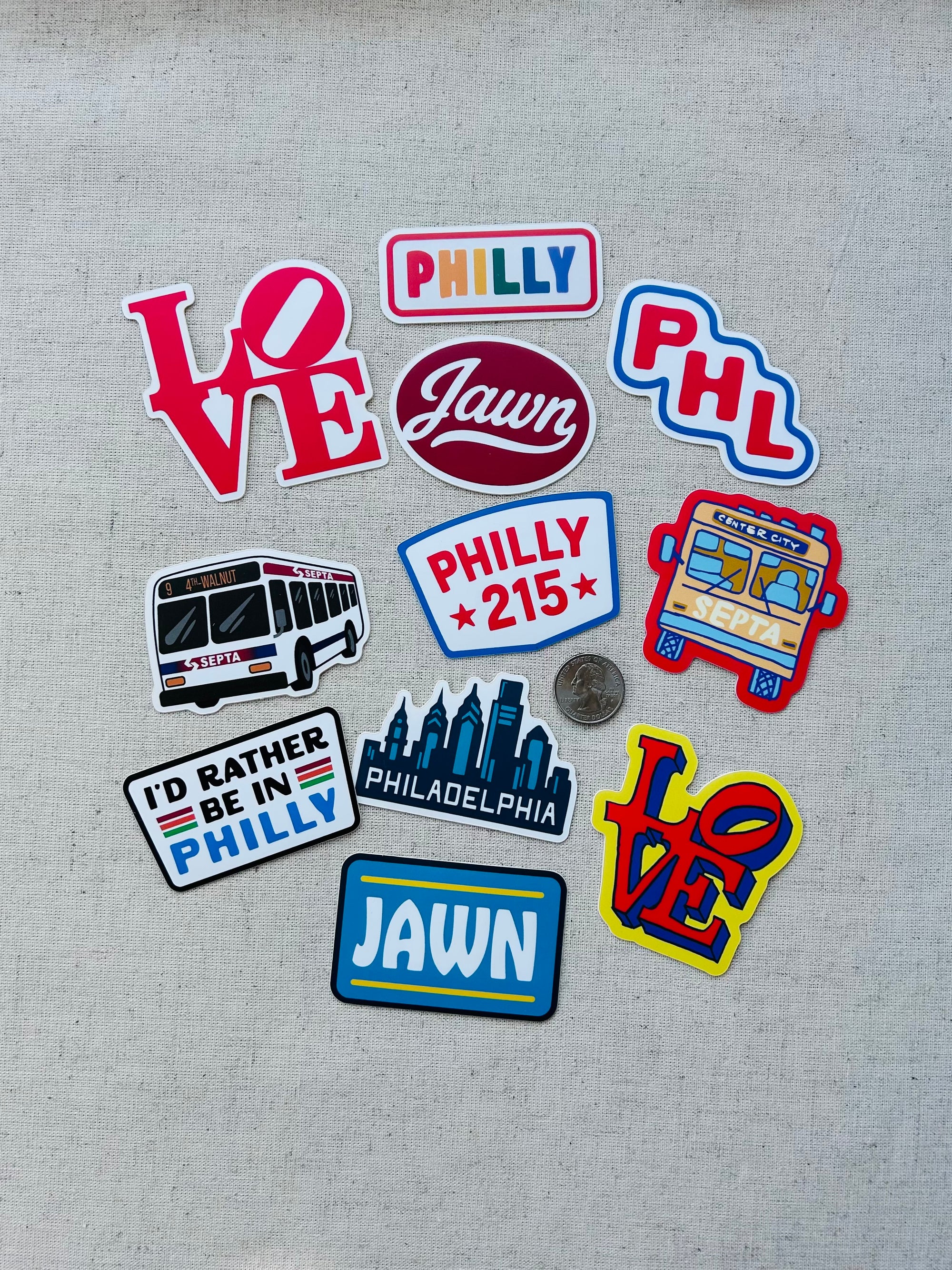 Philly Stickers