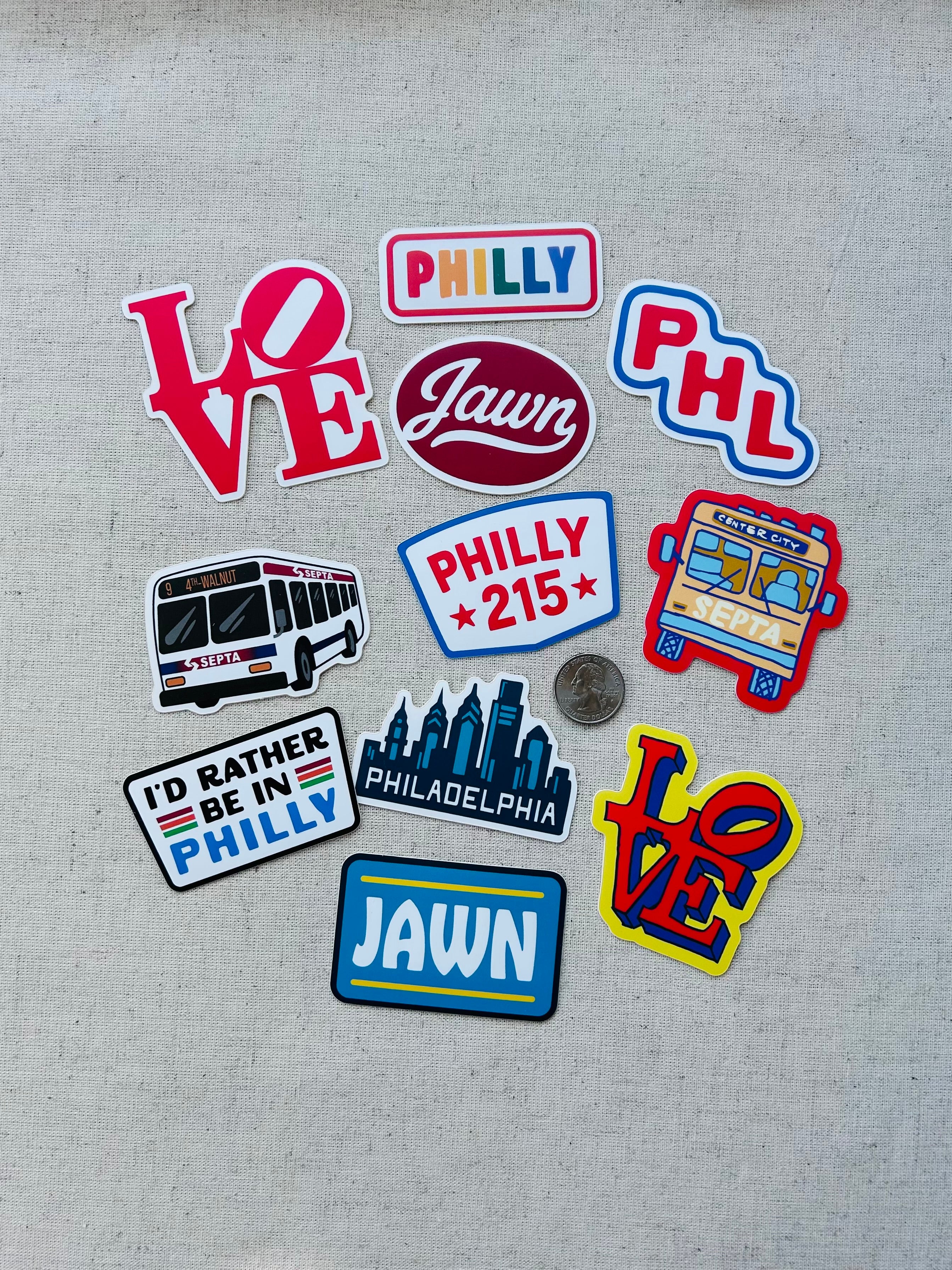 Philly Stickers