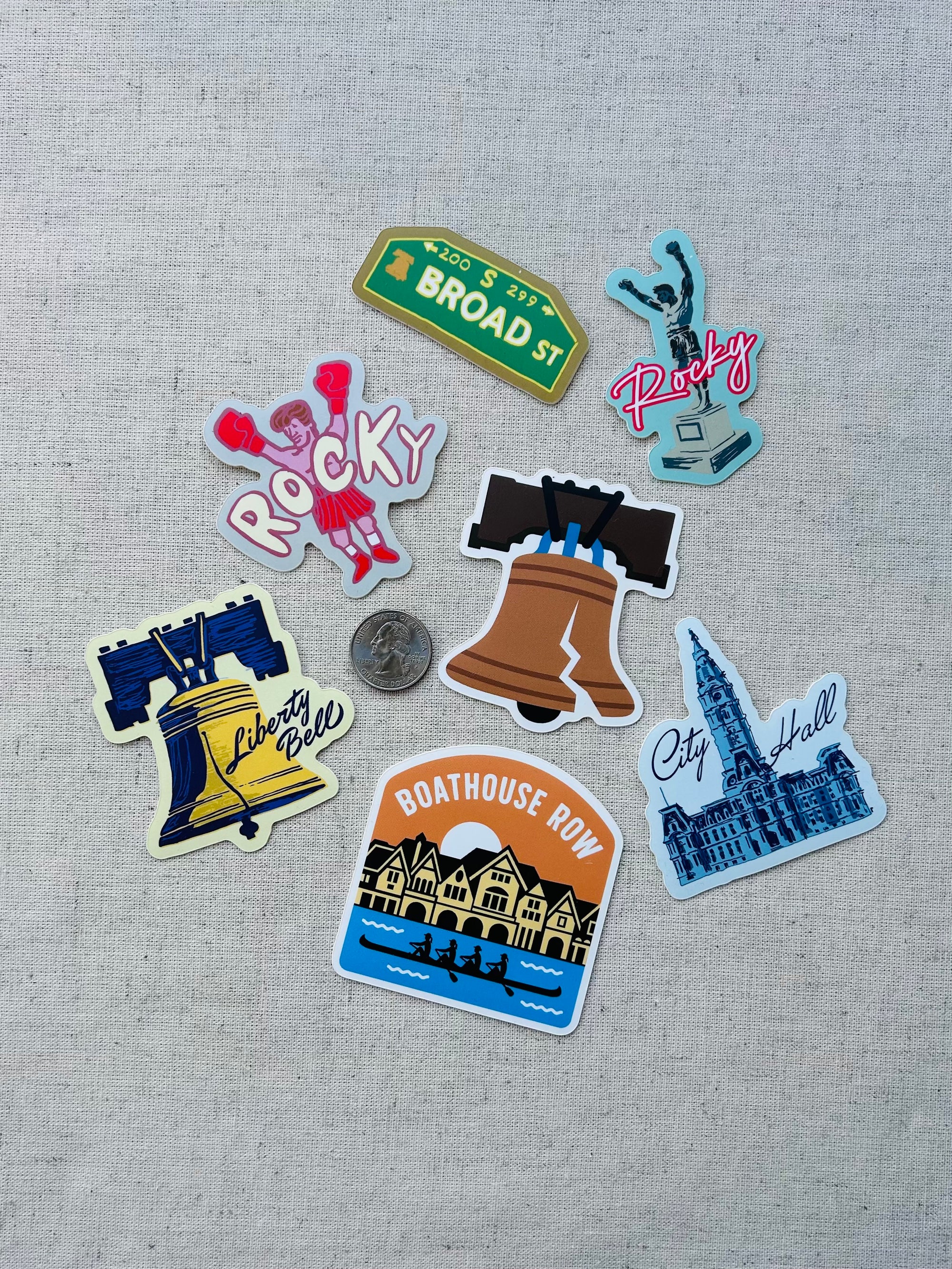 Philly Landmark Stickers