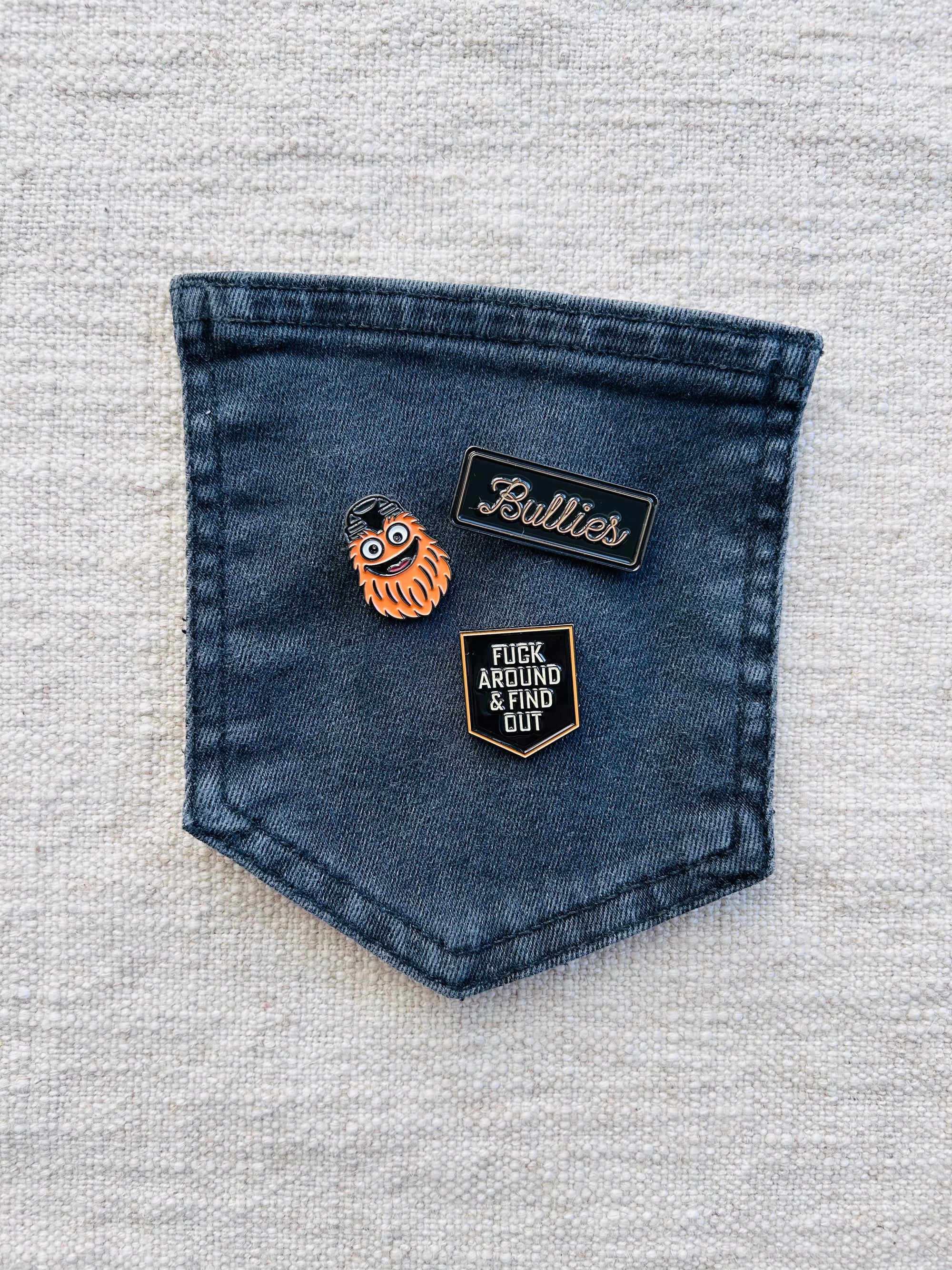 Philly Ice Hockey Enamel Pins