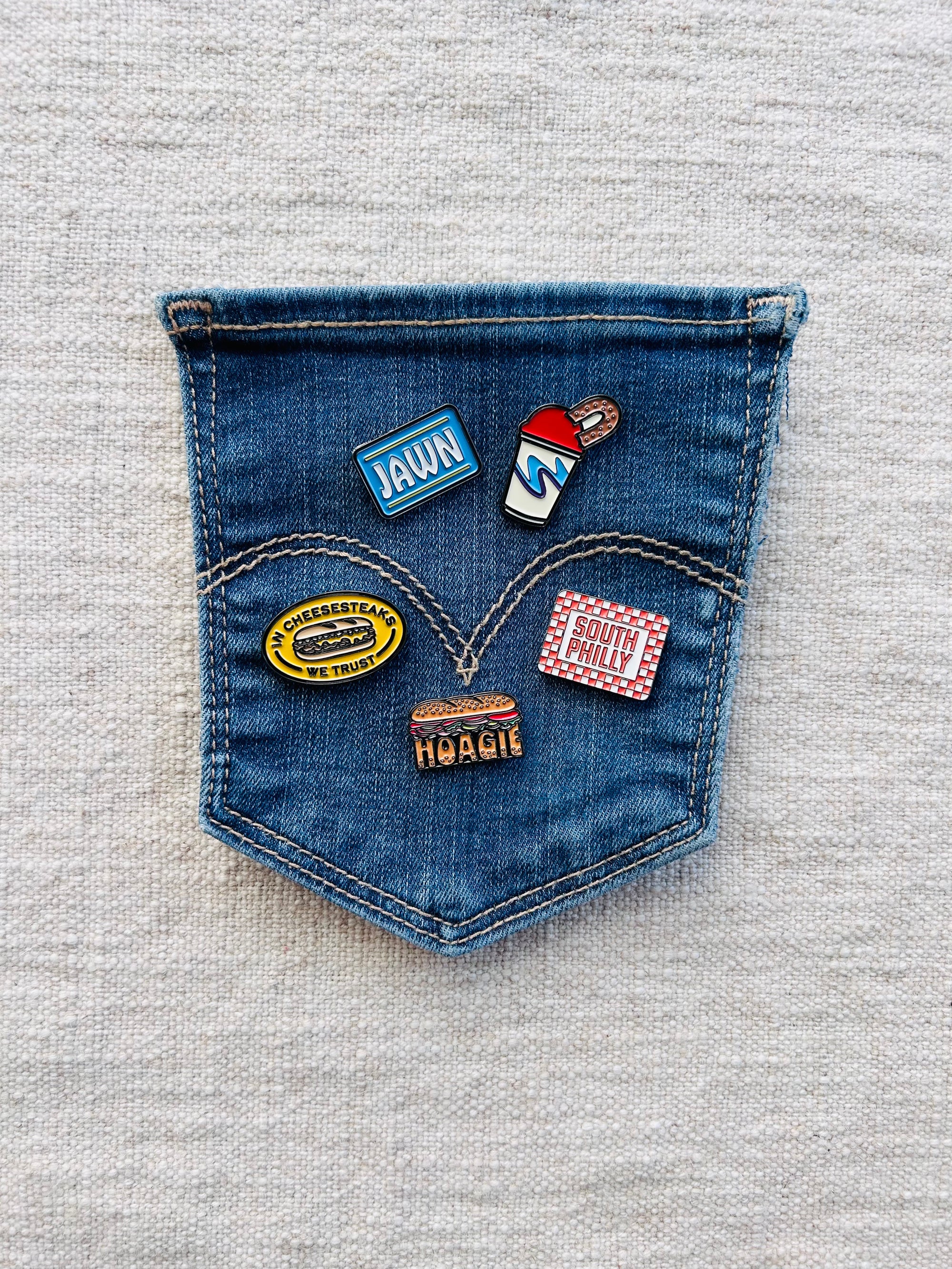 South Philly Enamel Pins