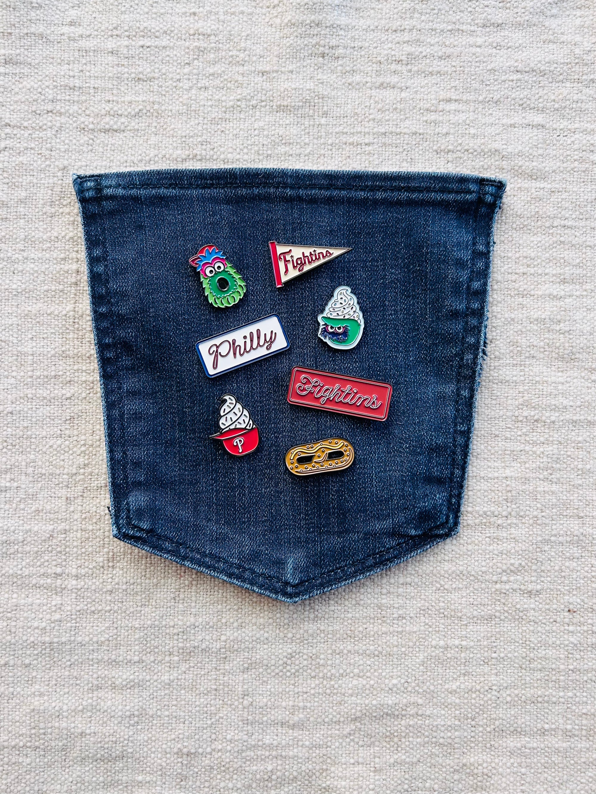 Philly Baseball Enamel Pins
