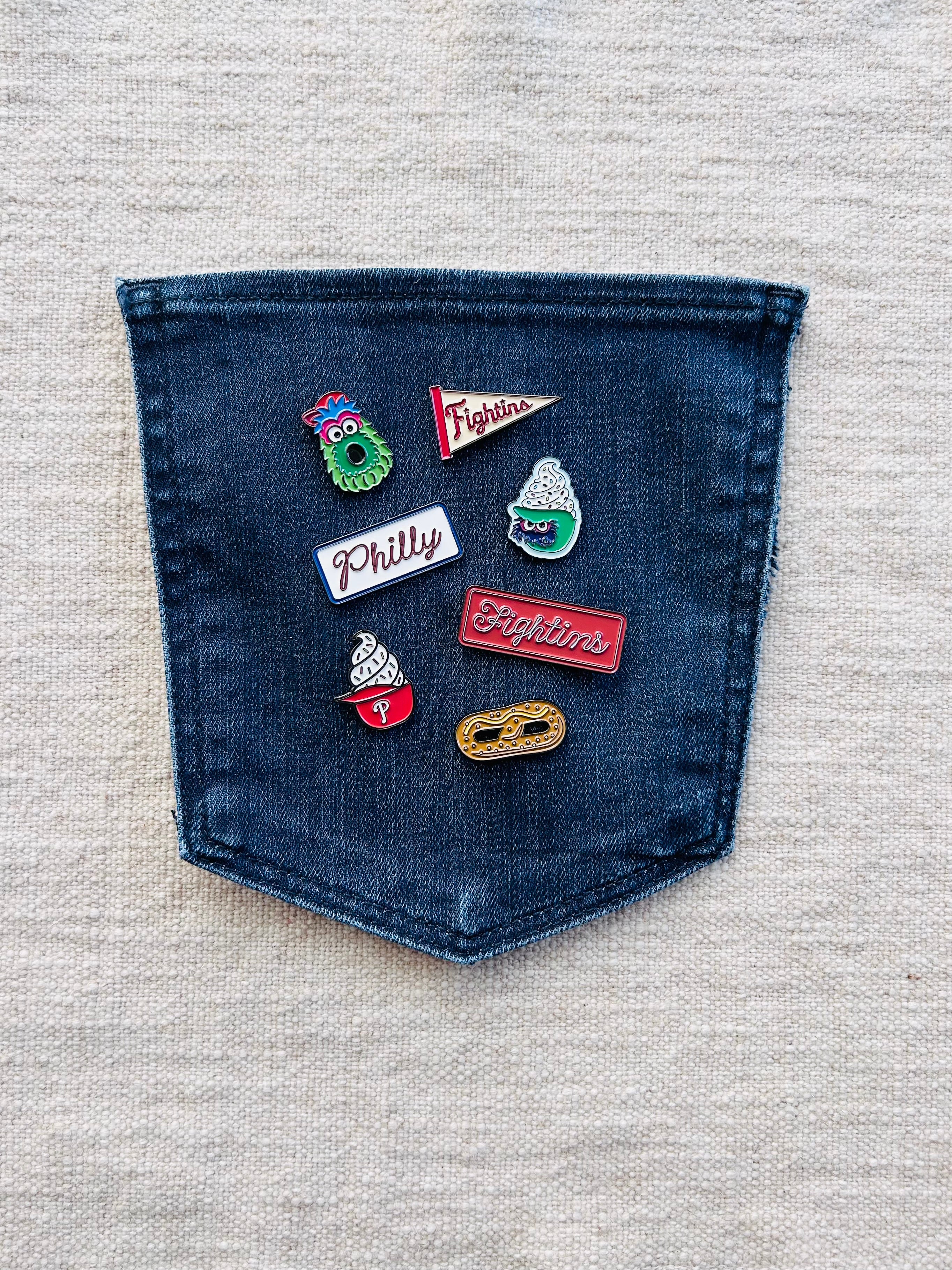 Philly Baseball Enamel Pins