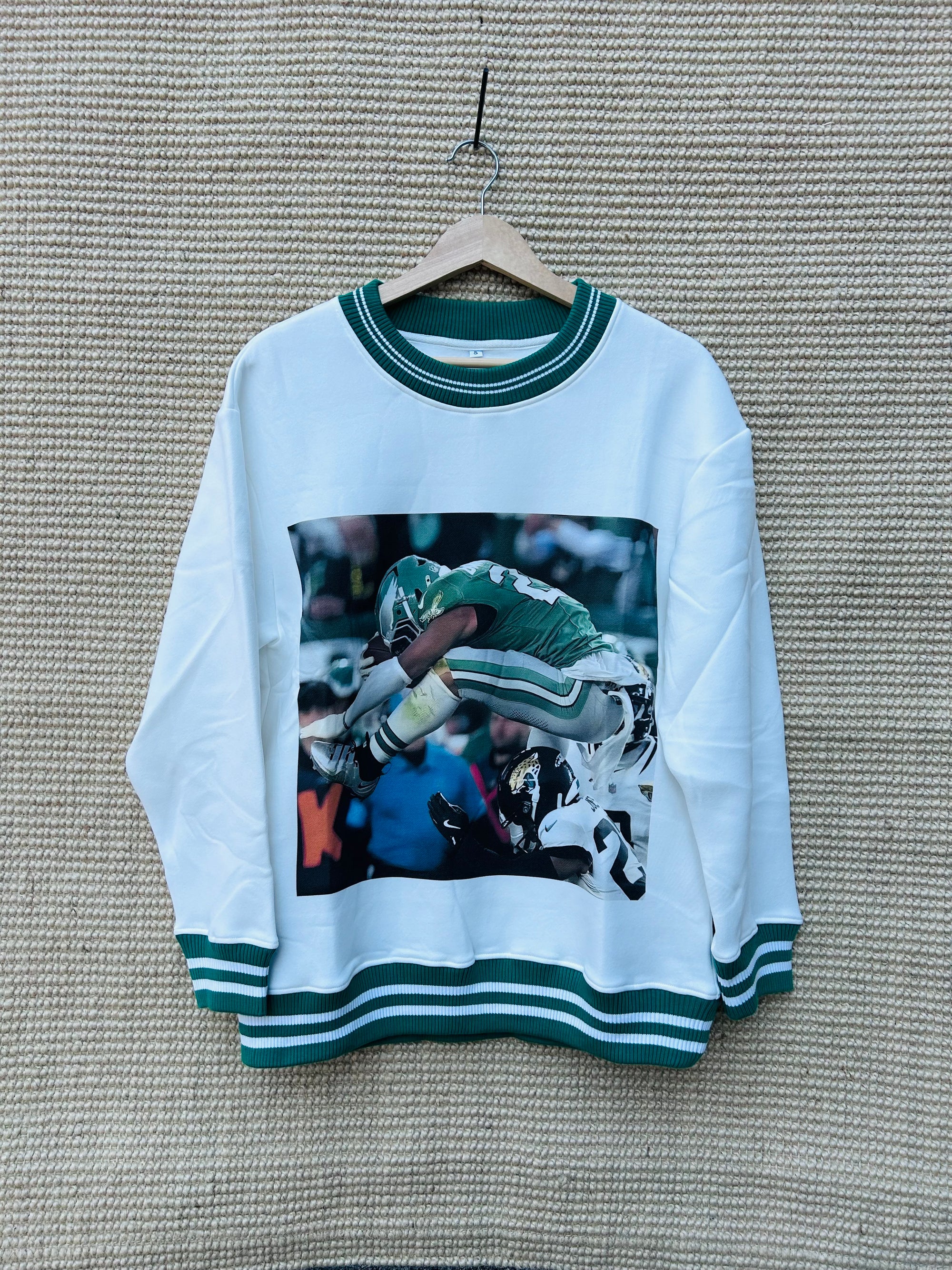 Saquon Jumping Crewneck