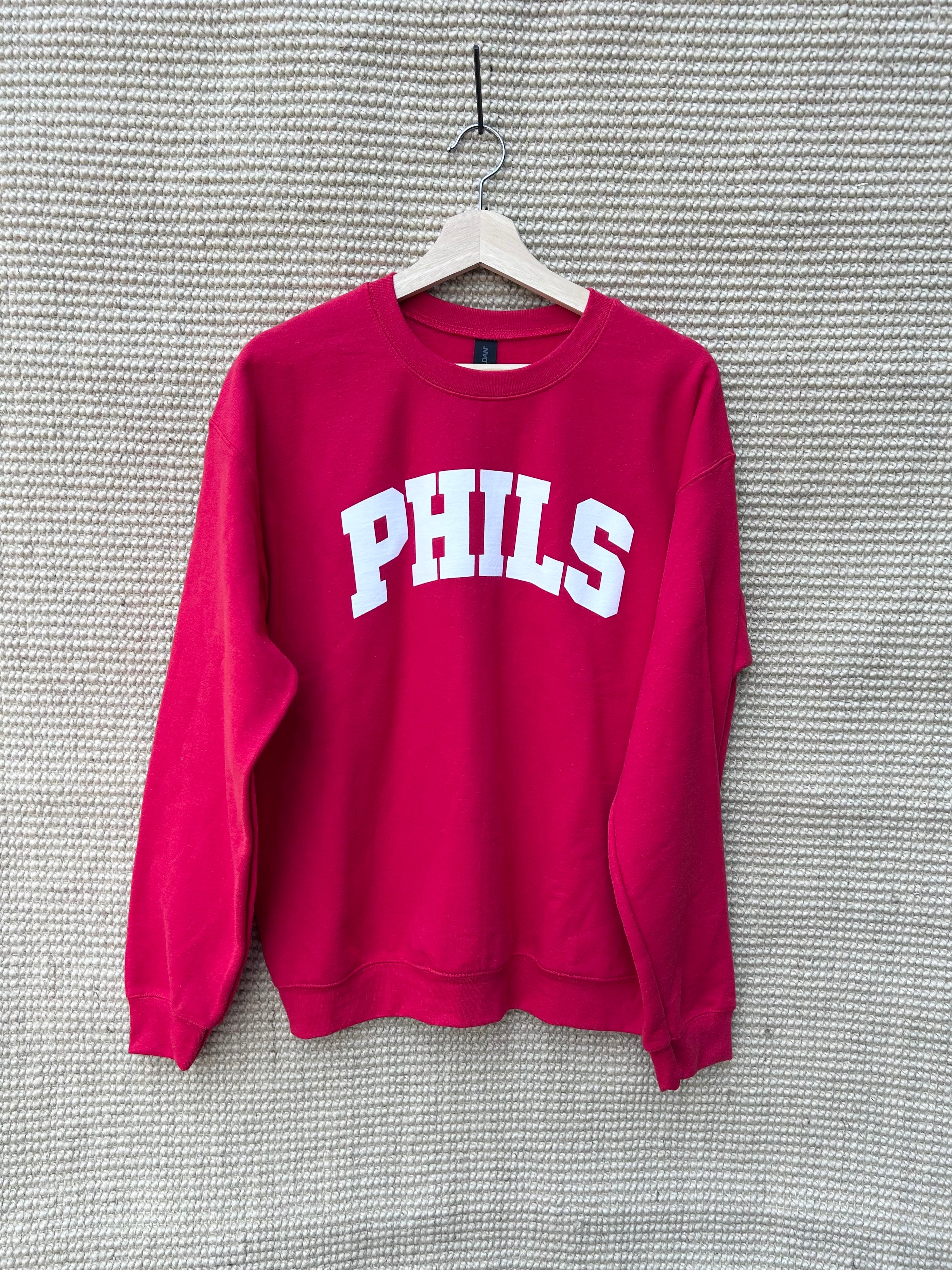Phils Block Letter Crewneck