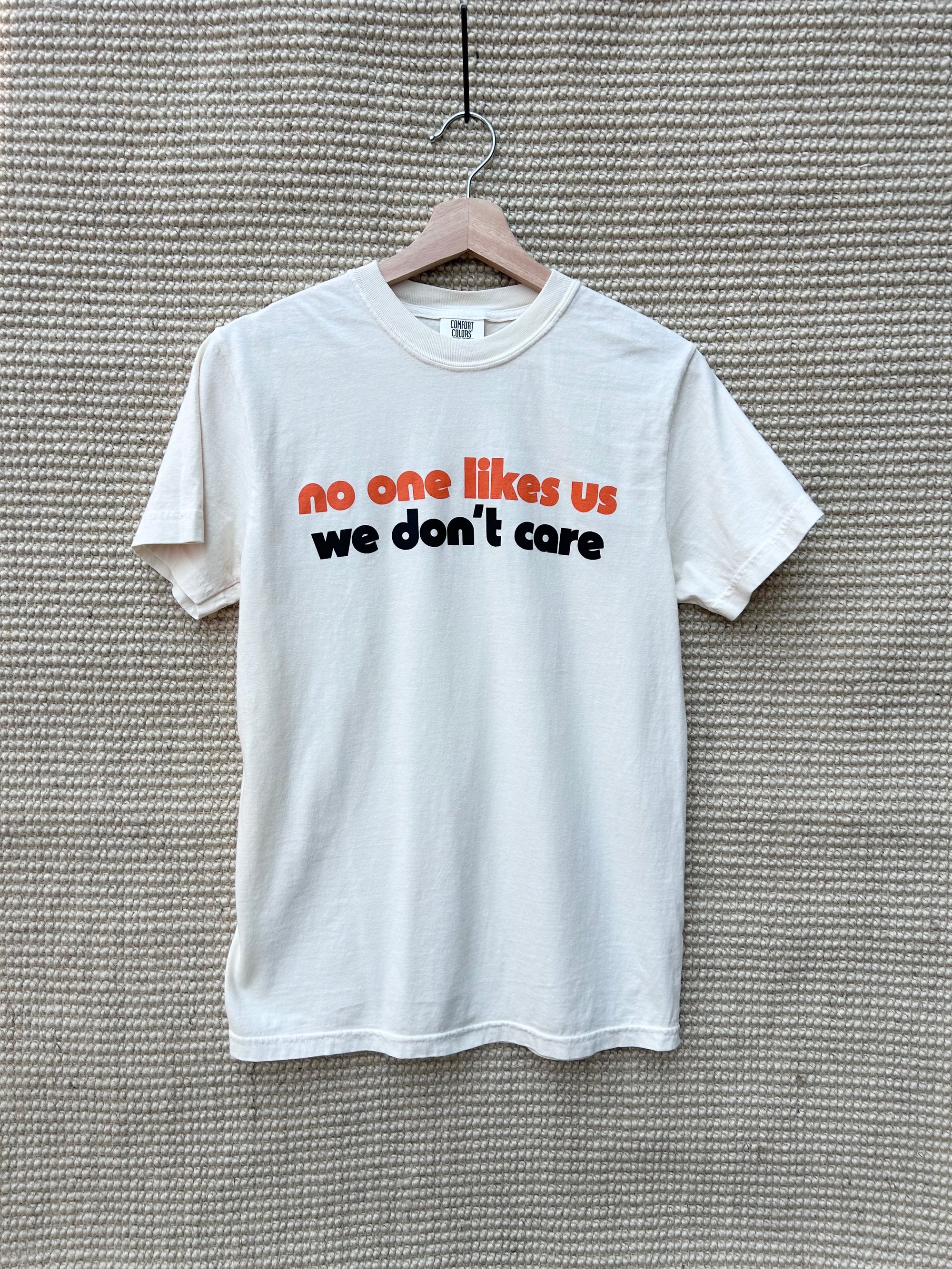 No One Likes Us Hockey Tee