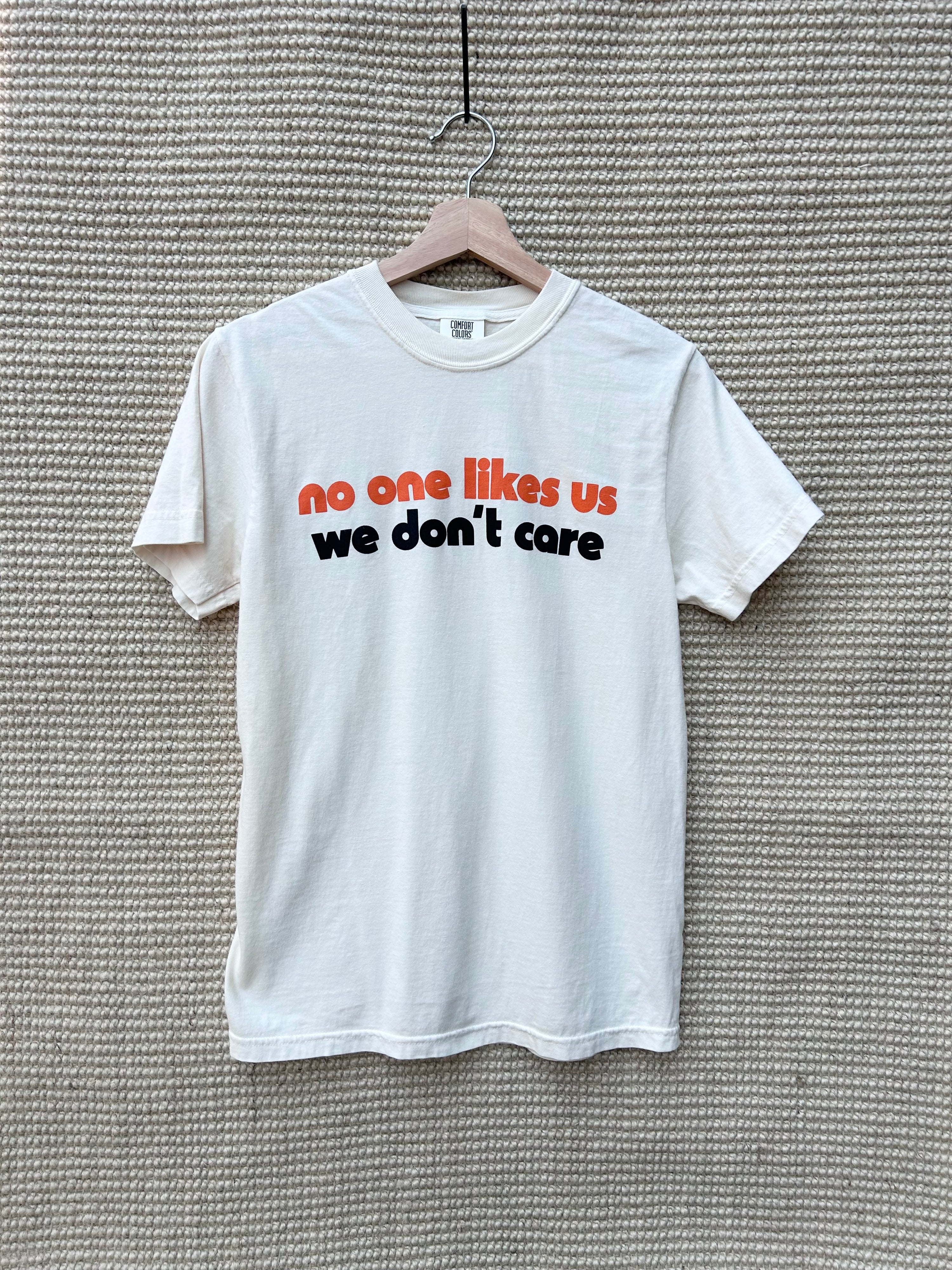 No One Likes Us Hockey Tee