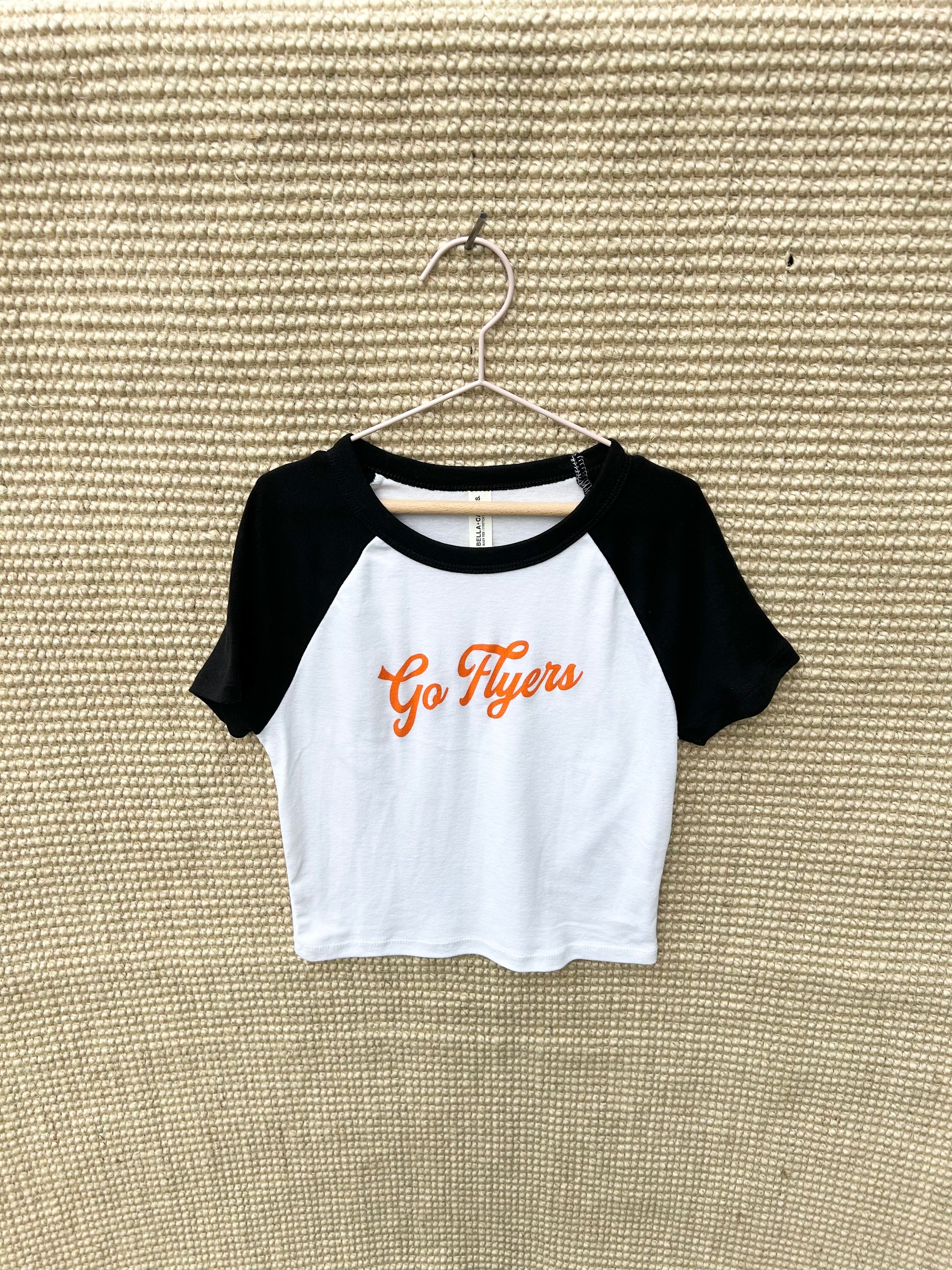 Go Flyers Raglan Women's Baby Tee