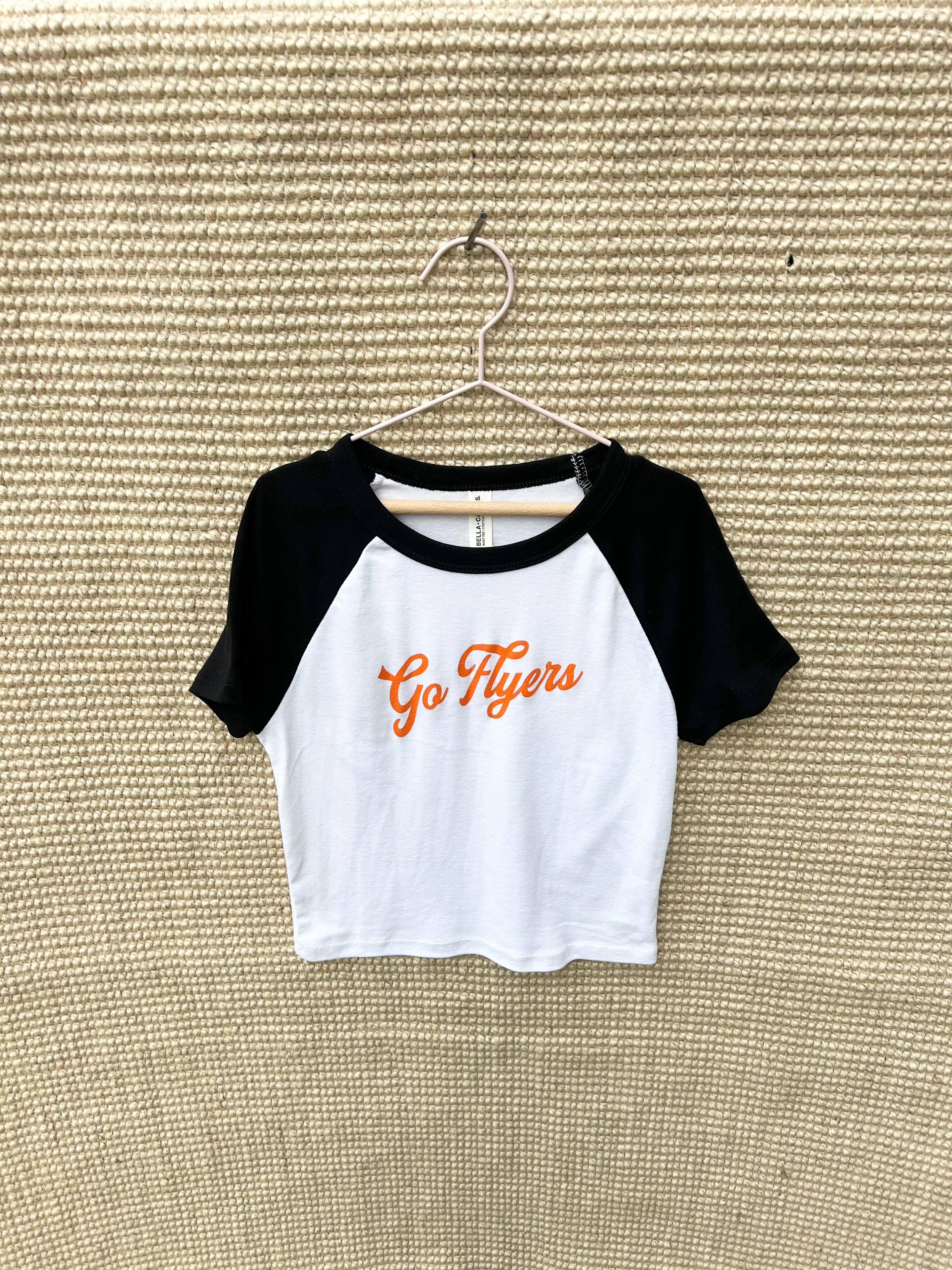 Go Flyers Raglan Women's Baby Tee