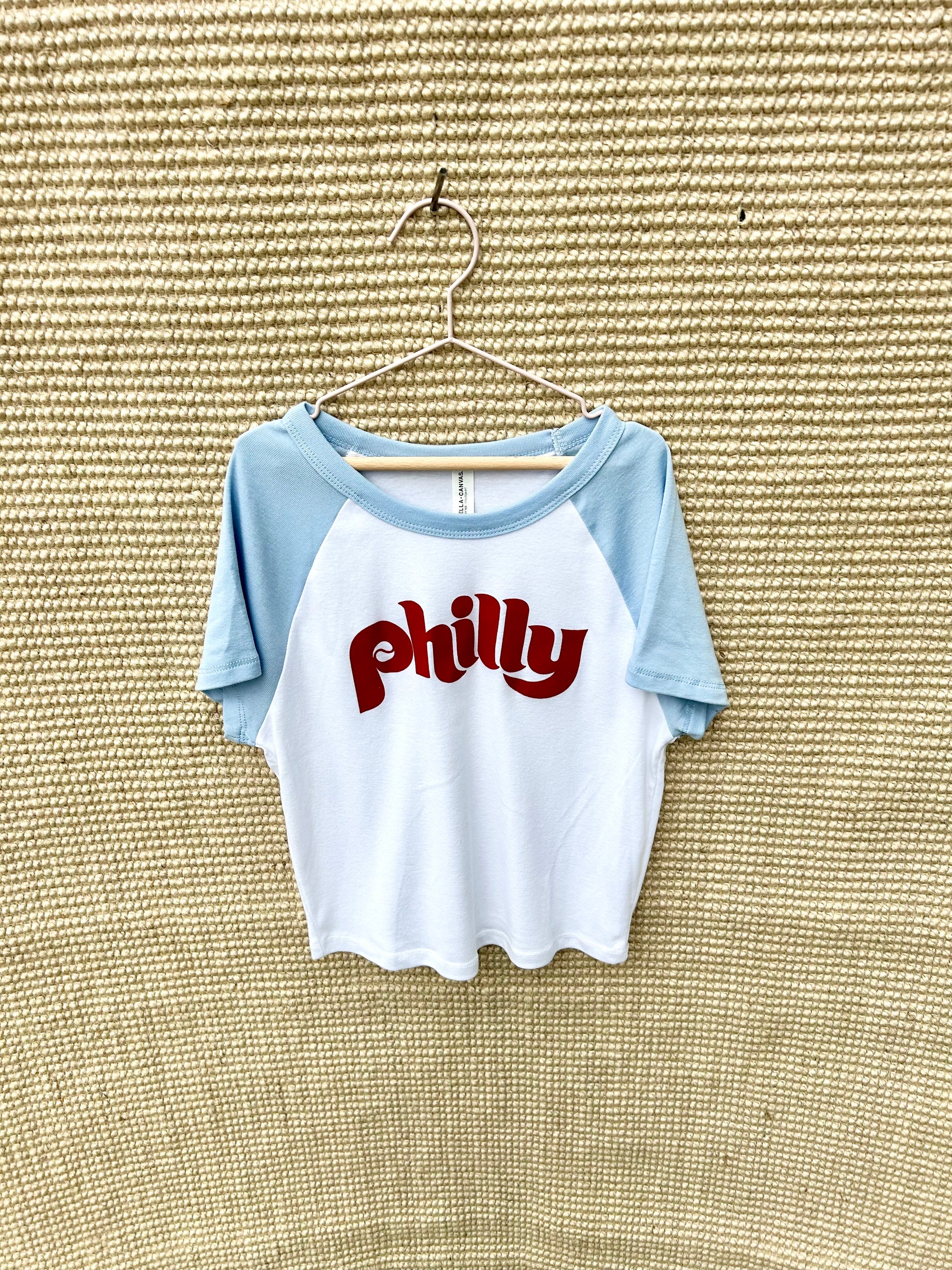 Philly Raglan Women's Baby Tee