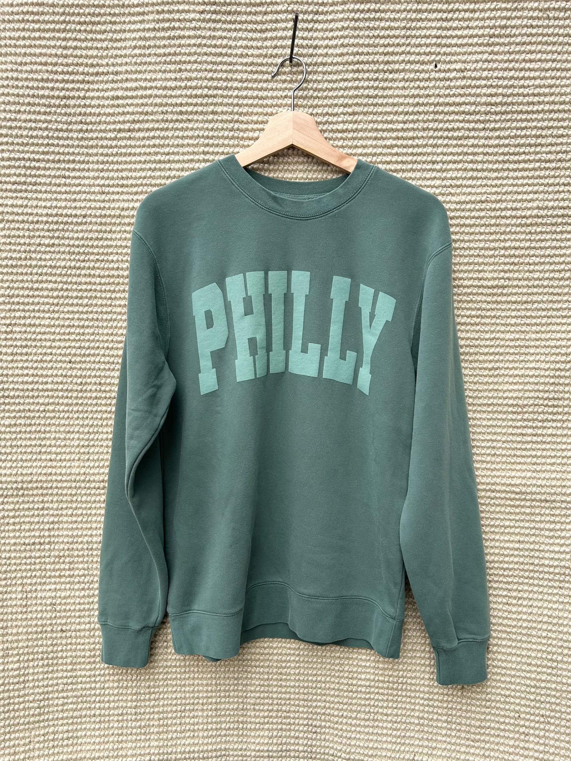 Sage Green Philly Crewneck