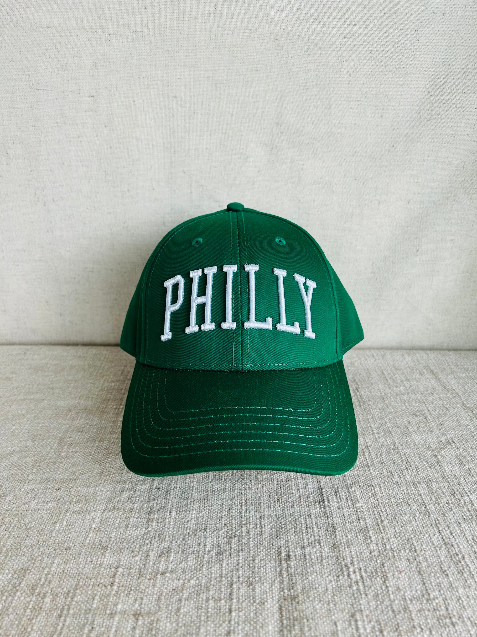 Philly Arched Dad Hat - Kelly Green