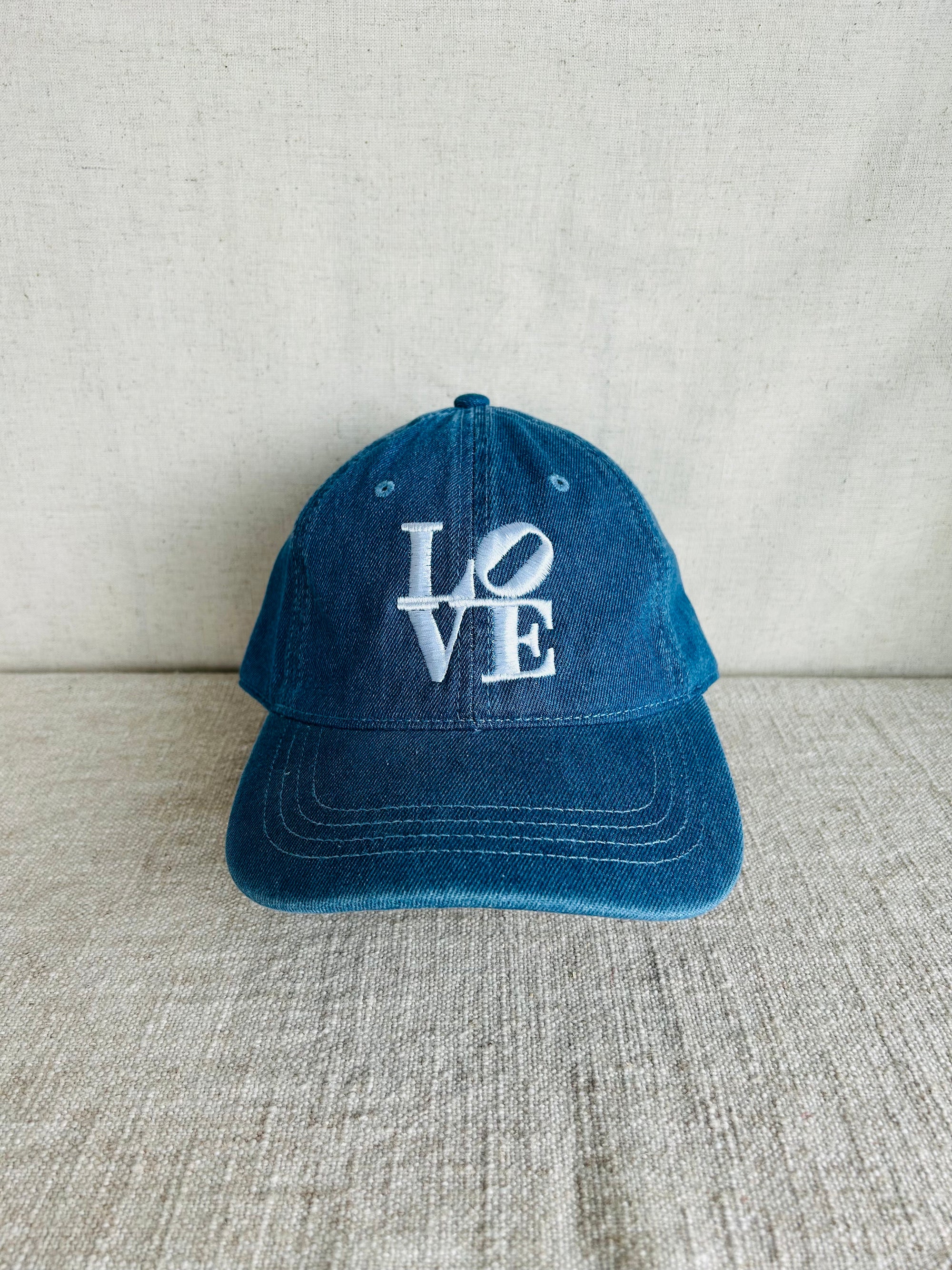 LOVE Denim Dad Hat