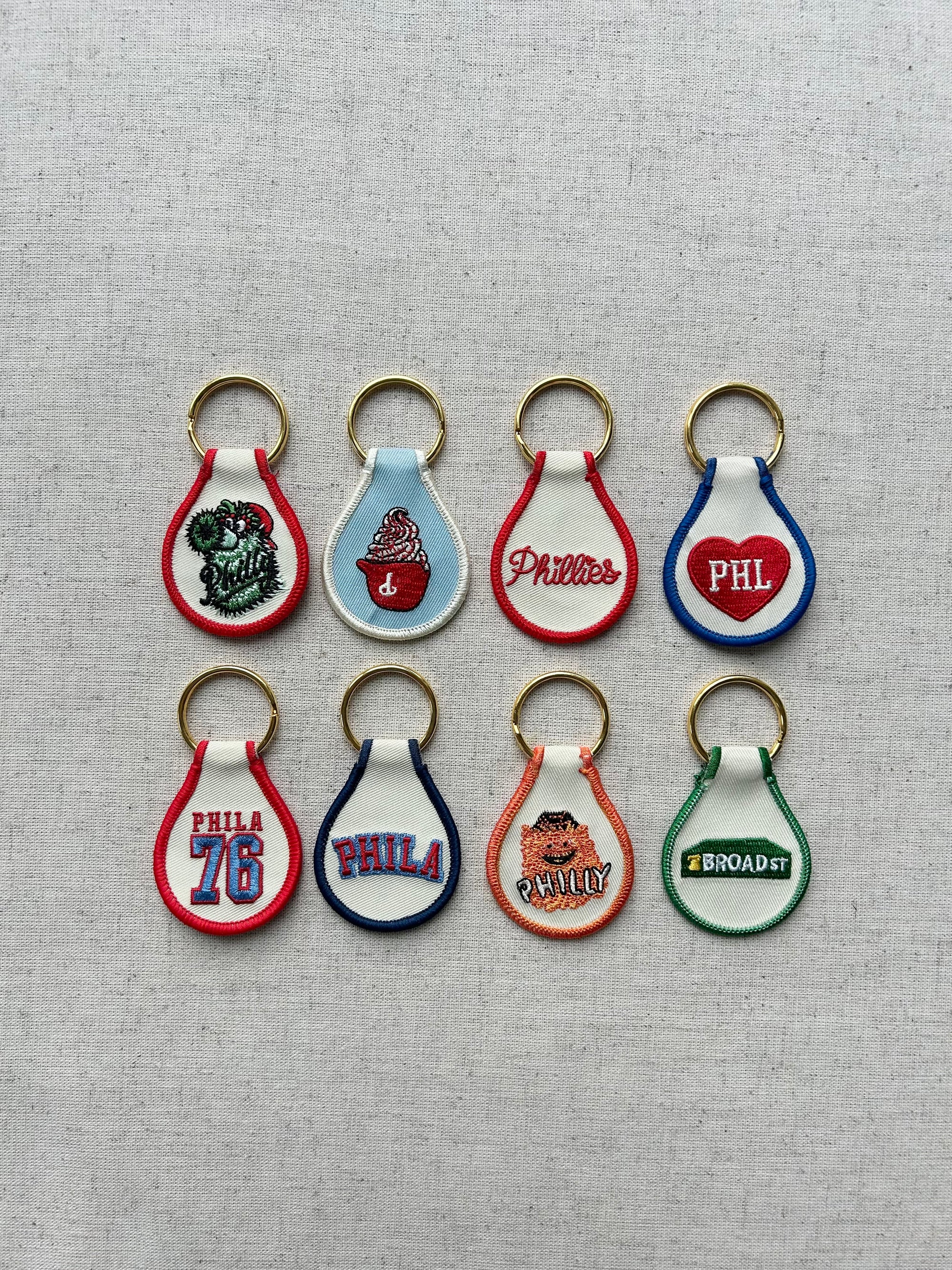 Philly Sports Key Tags