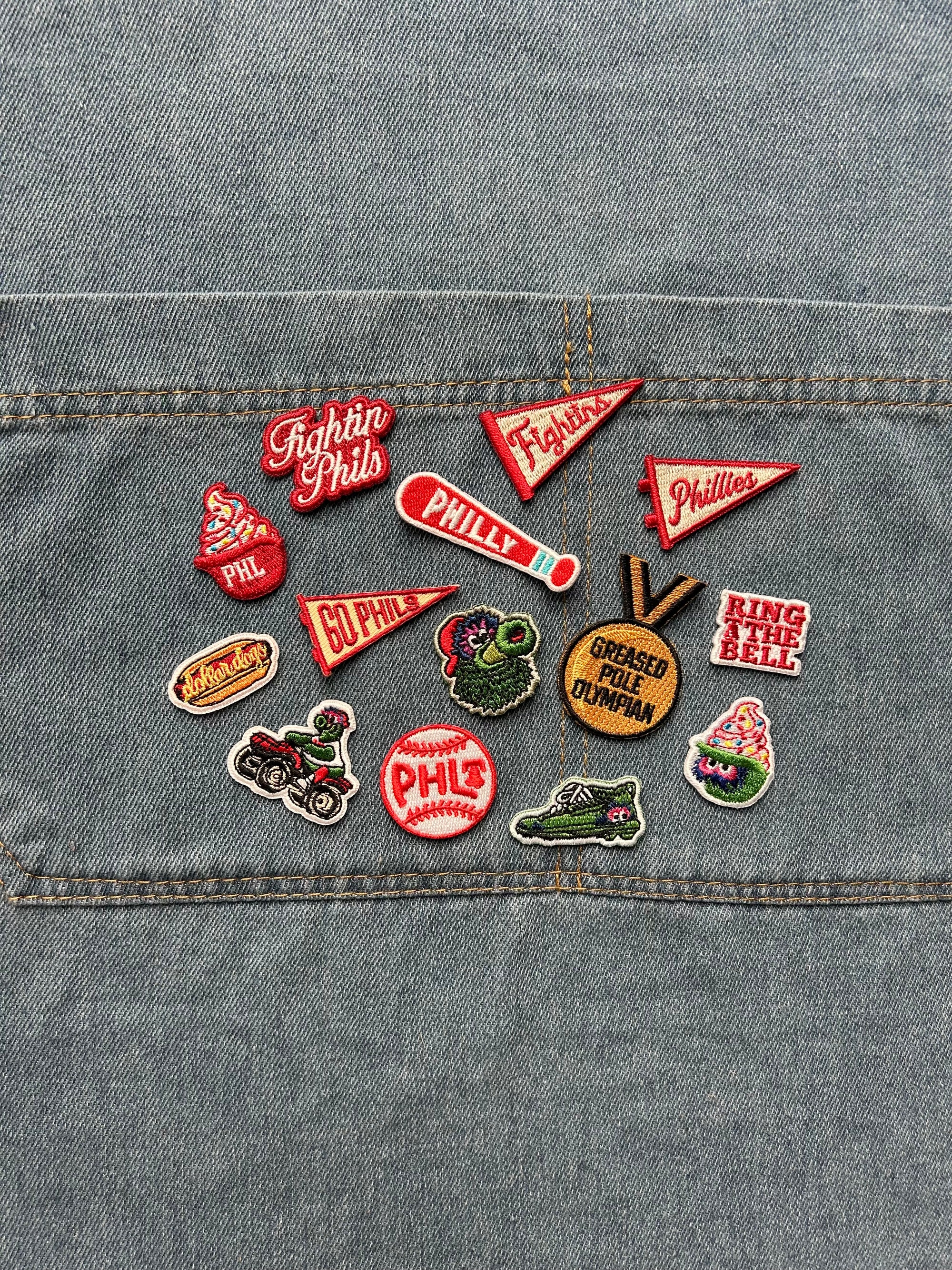 Philly Baseball Patches - Sm