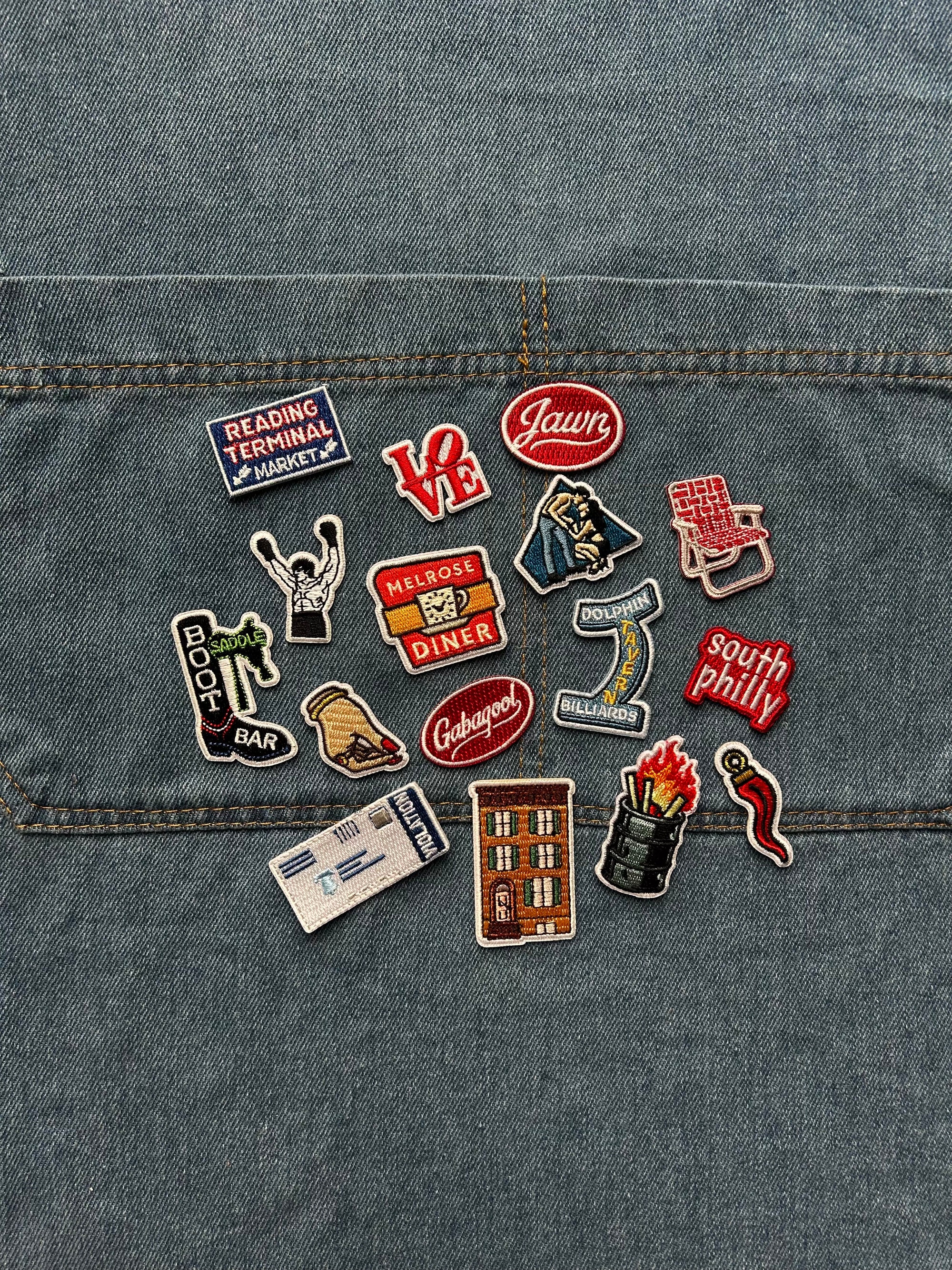 Iconic Philly Patches - Sm