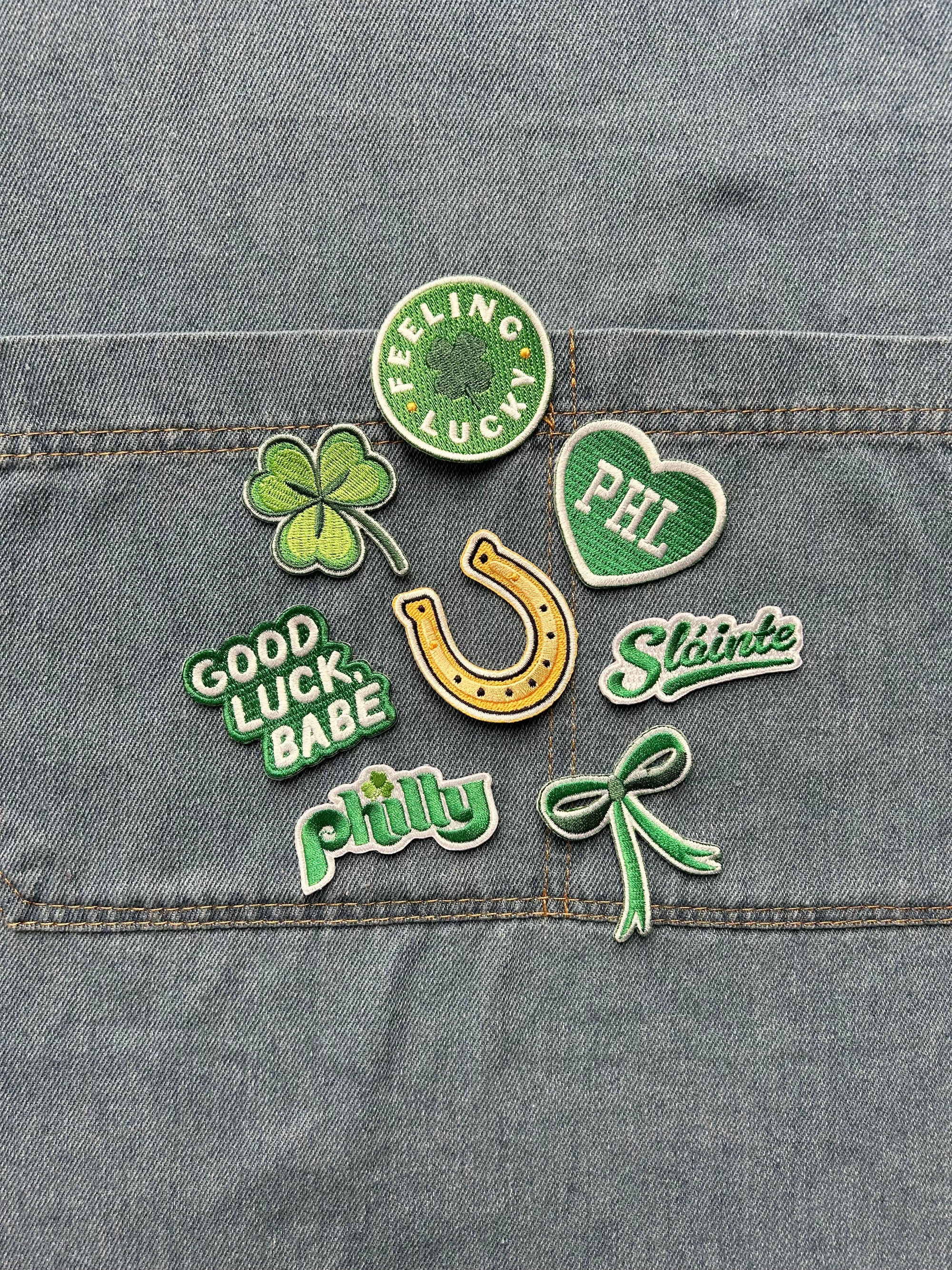 St. Patty's Day Patches - Med
