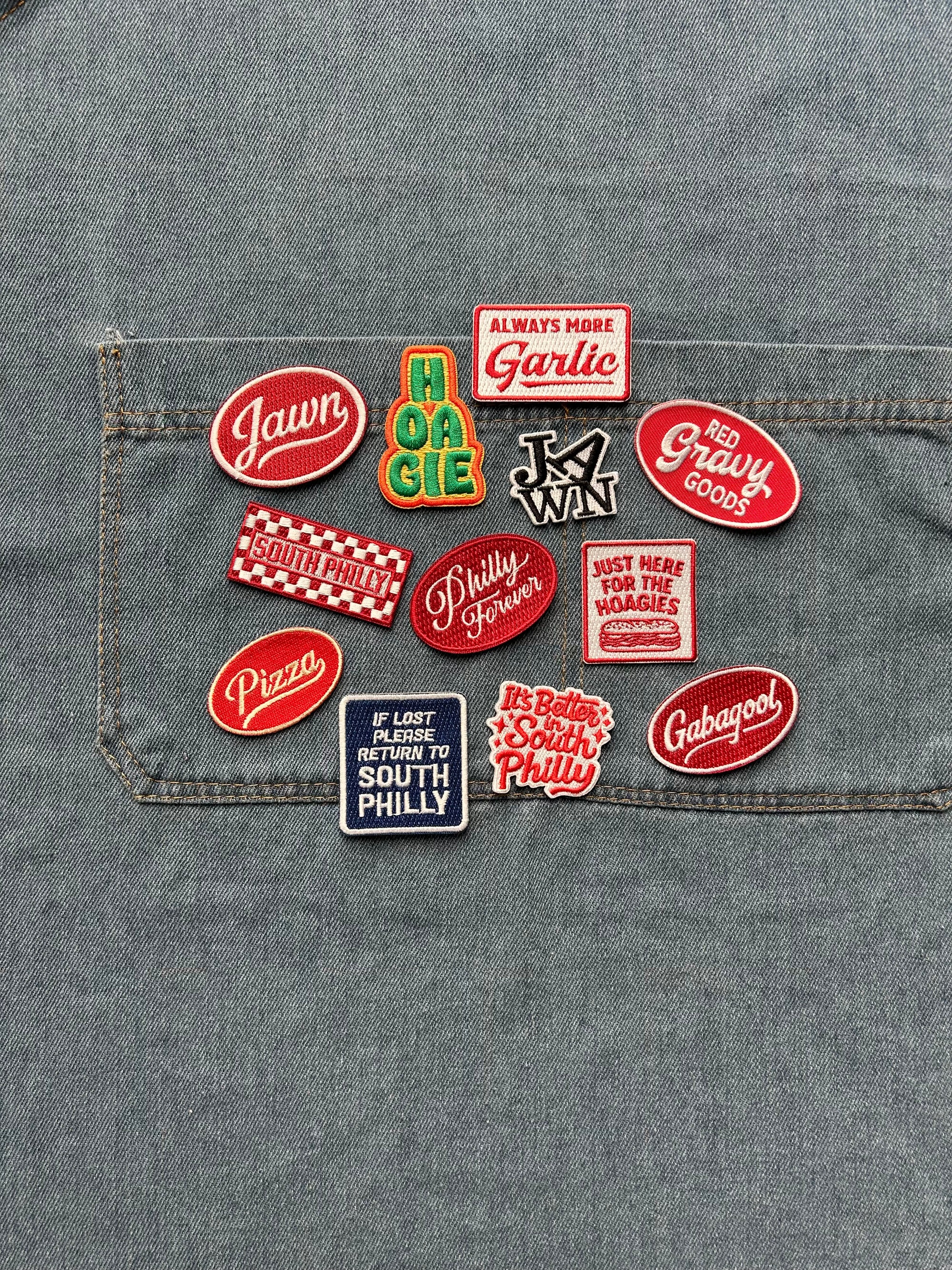 Iconic Philly Patches - Med