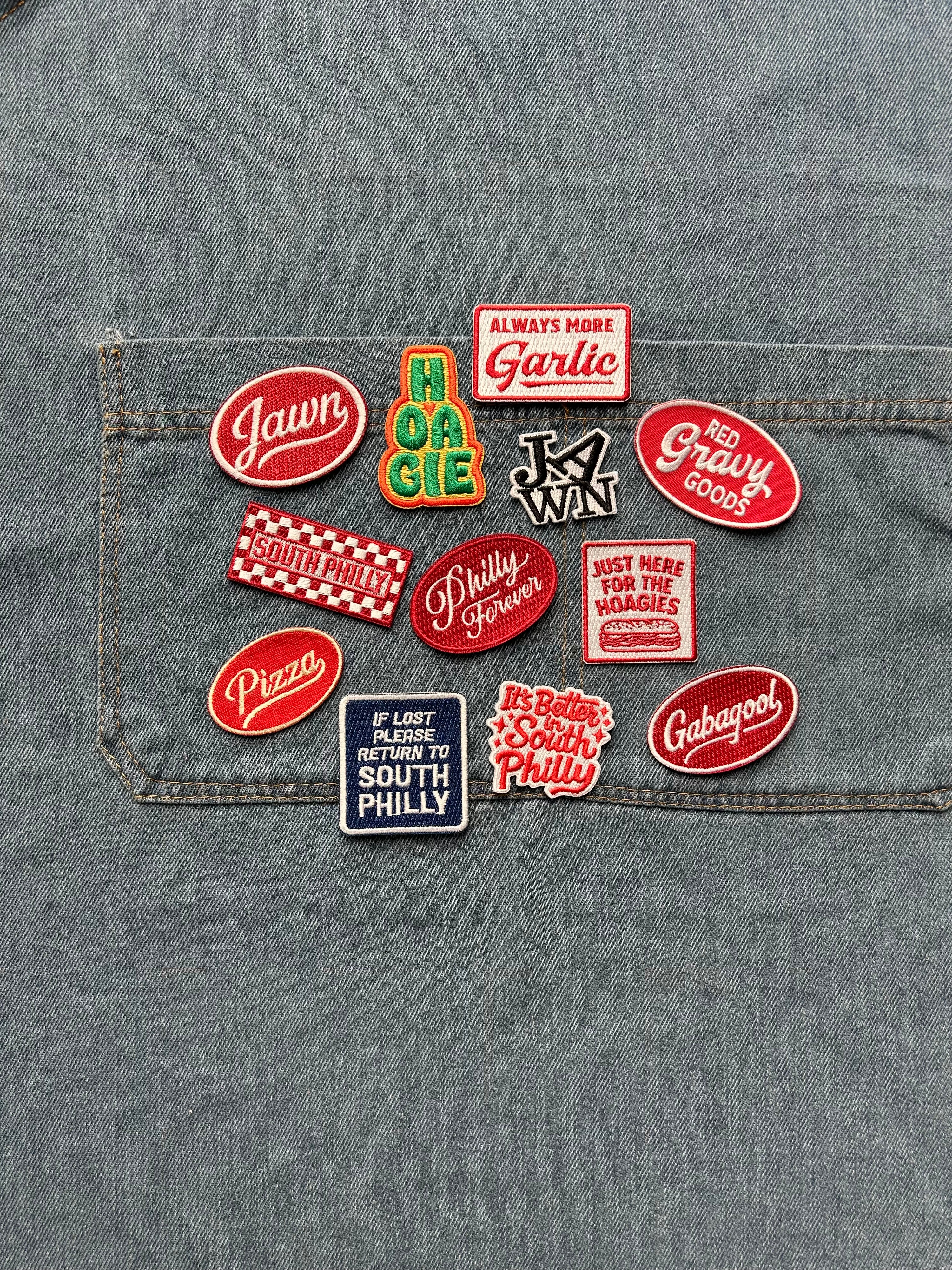 Iconic Philly Patches - Med