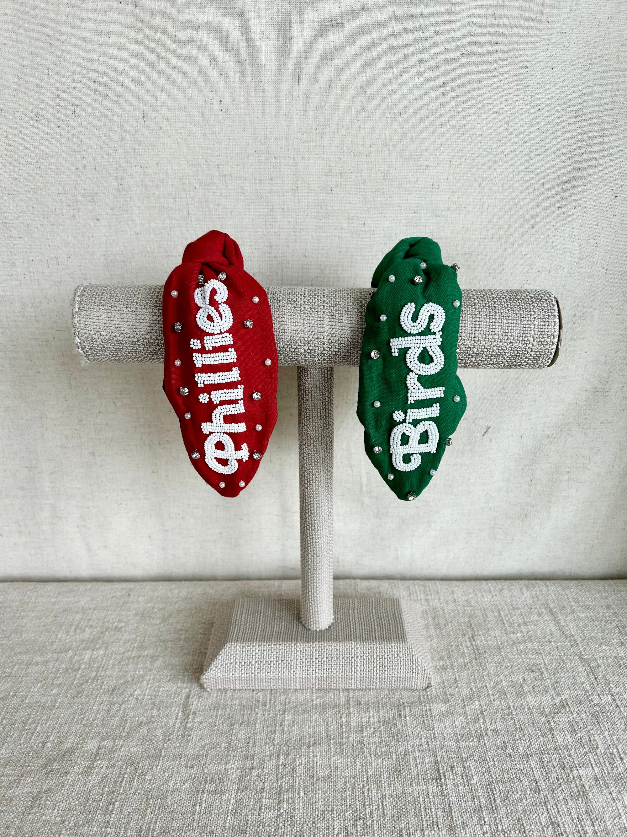 Phils & Birds Beaded Headbands