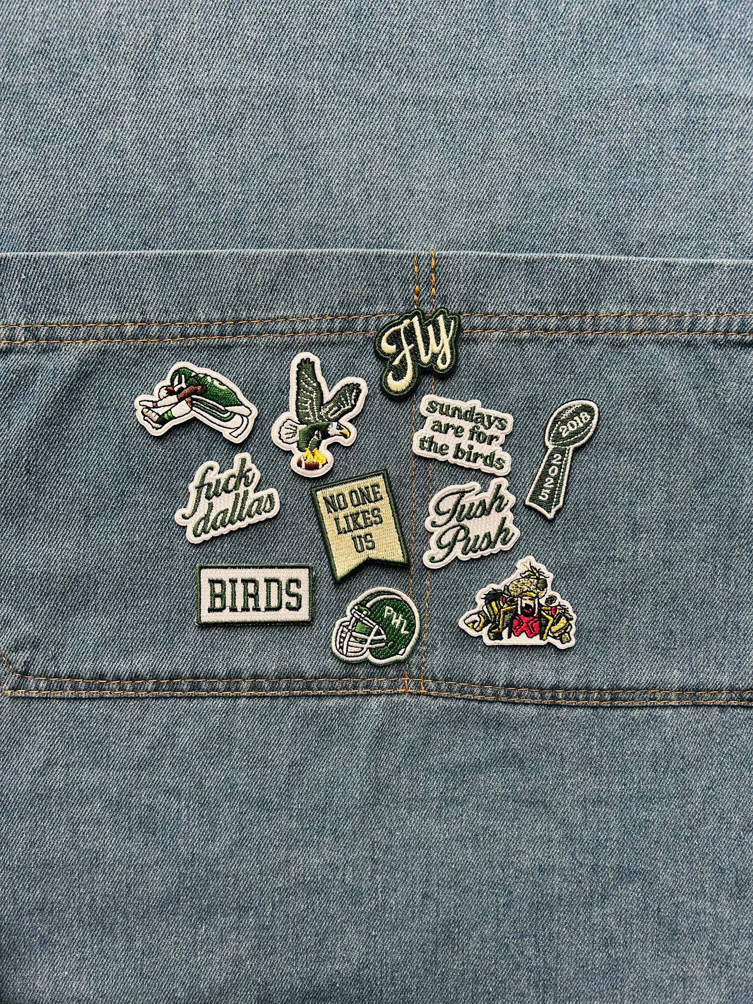 Philly Football Patches - Sm