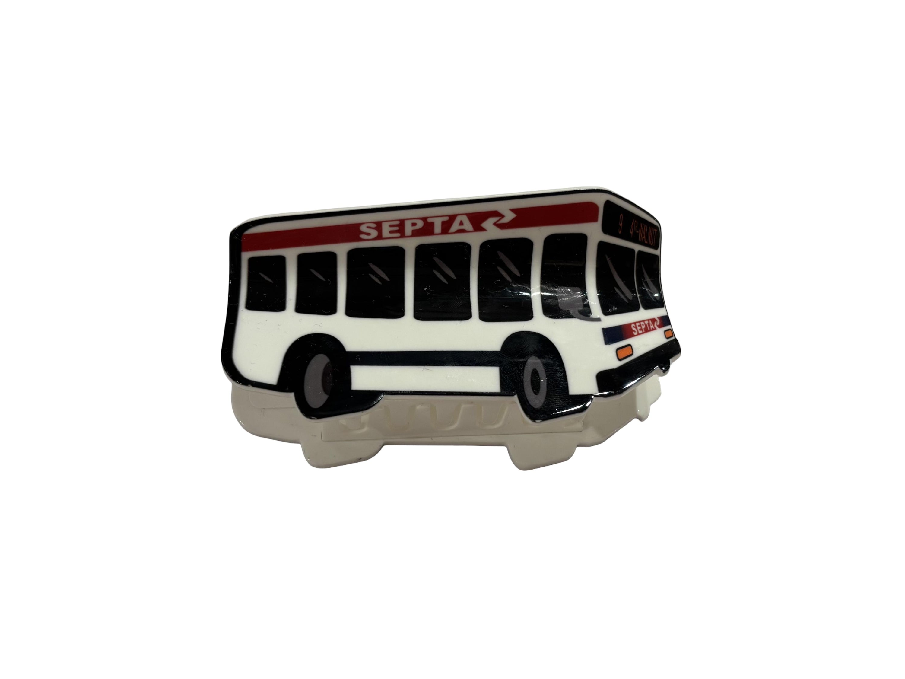 Septa Bus Hair Clip
