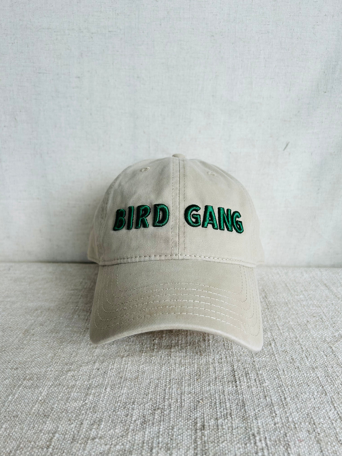 Bird Gang Dad Hat - Khaki