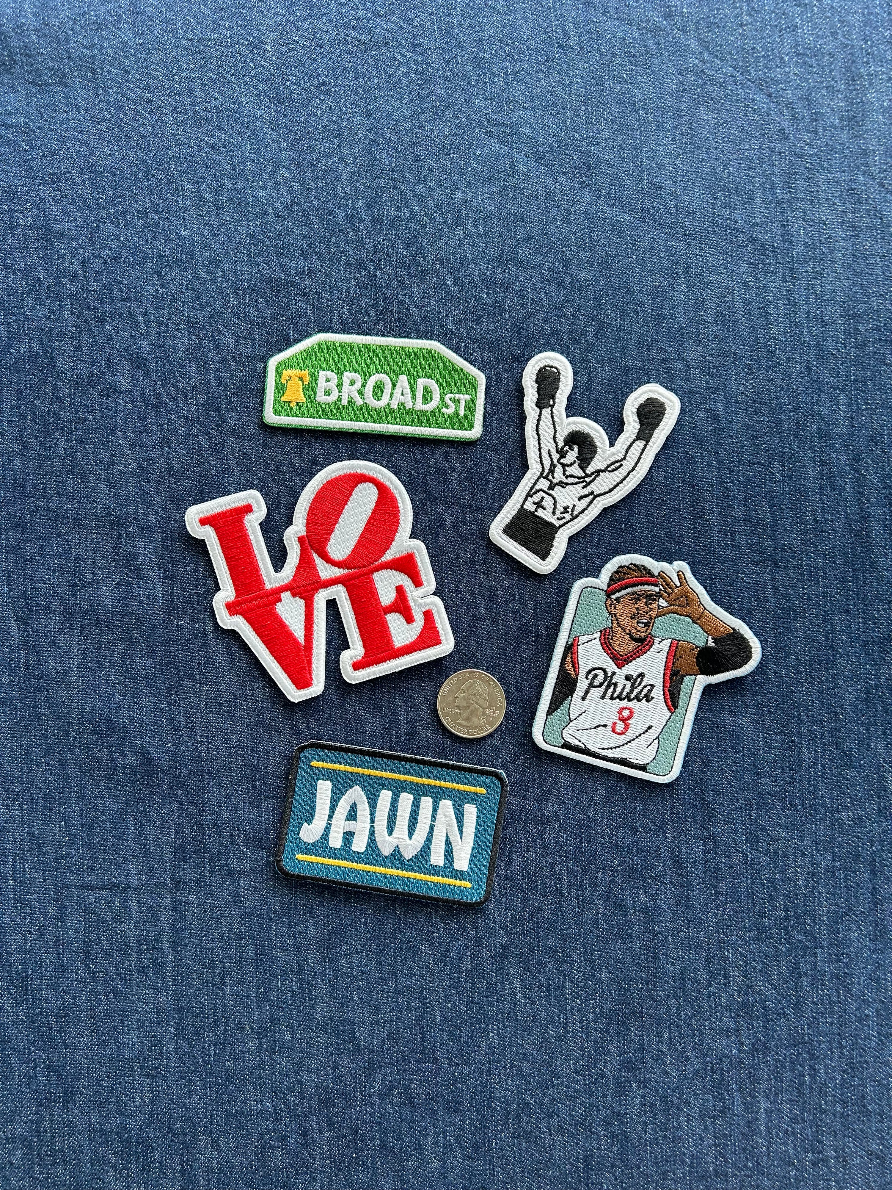 Philly Icon Patches - Lrg