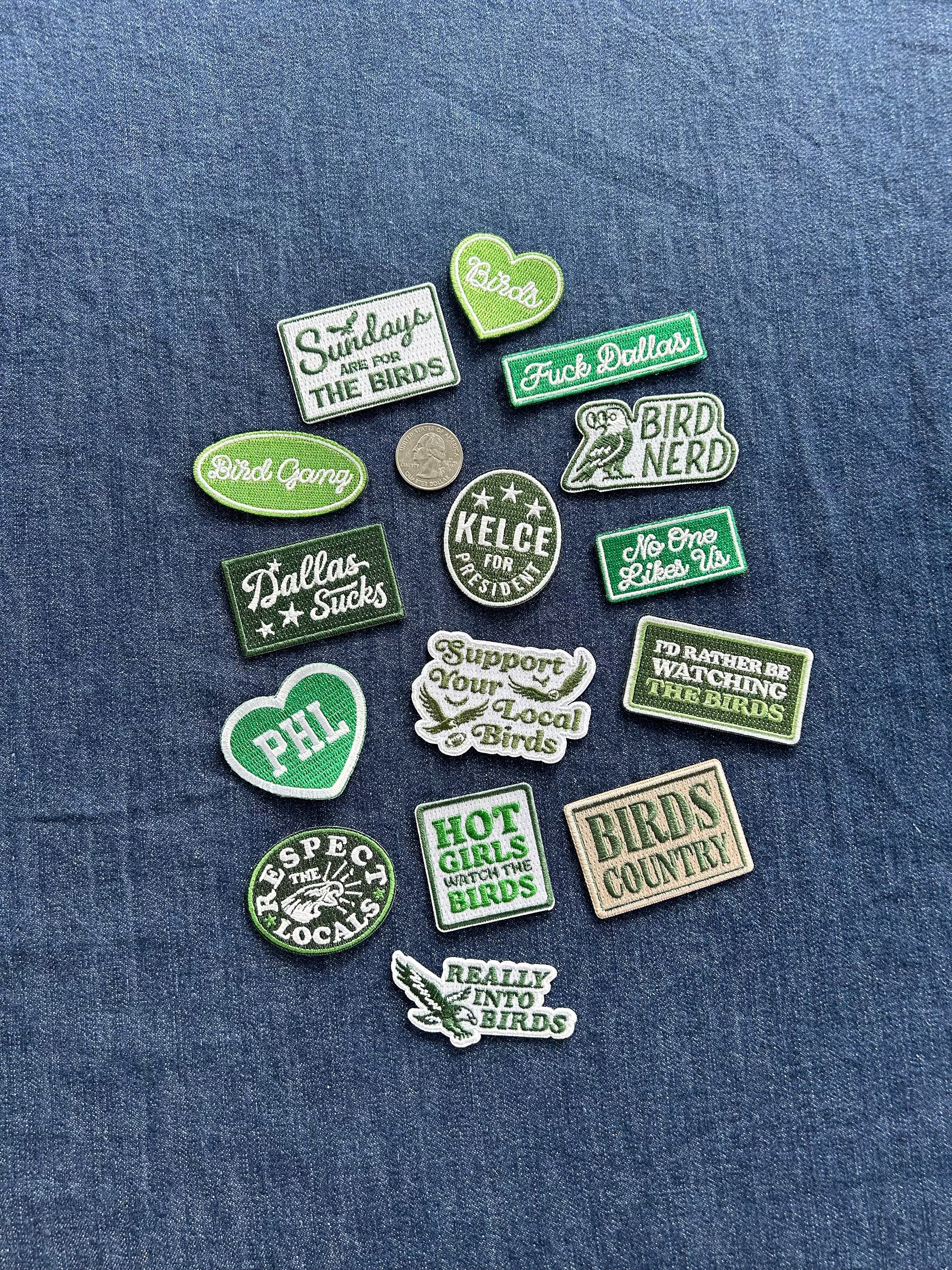 Philly Football Patches - Med