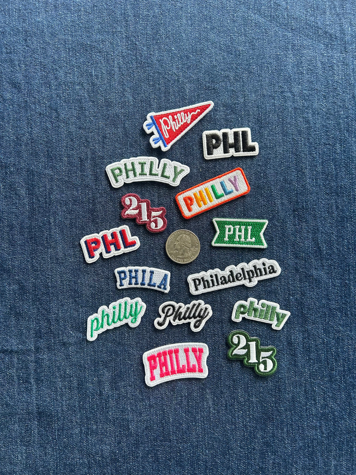 Philly & PHL Patches - Sm