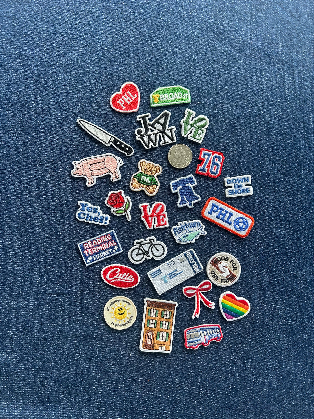 Philly Patches - Sm