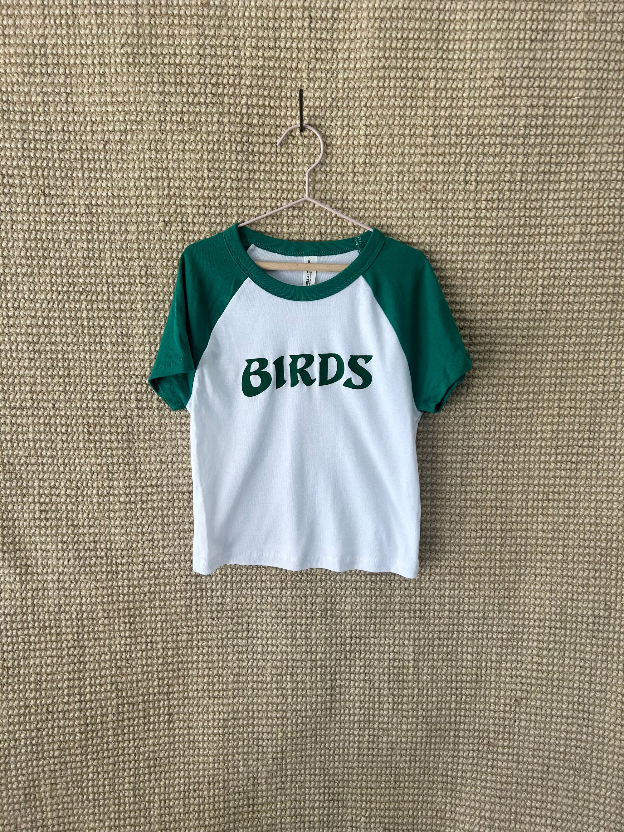Birds Raglan Baby Tee