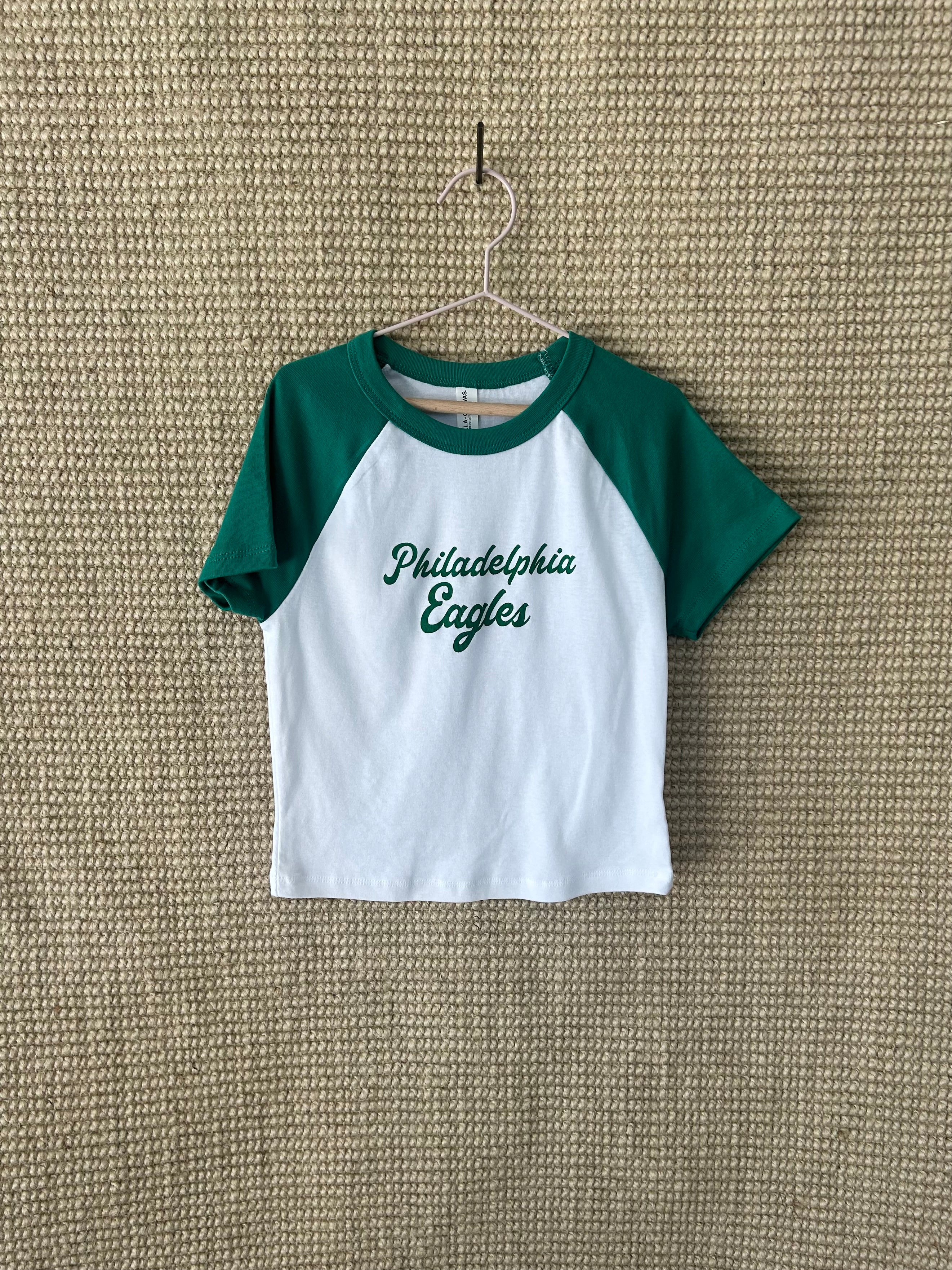 Philadelphia Birds Raglan Baby Tee