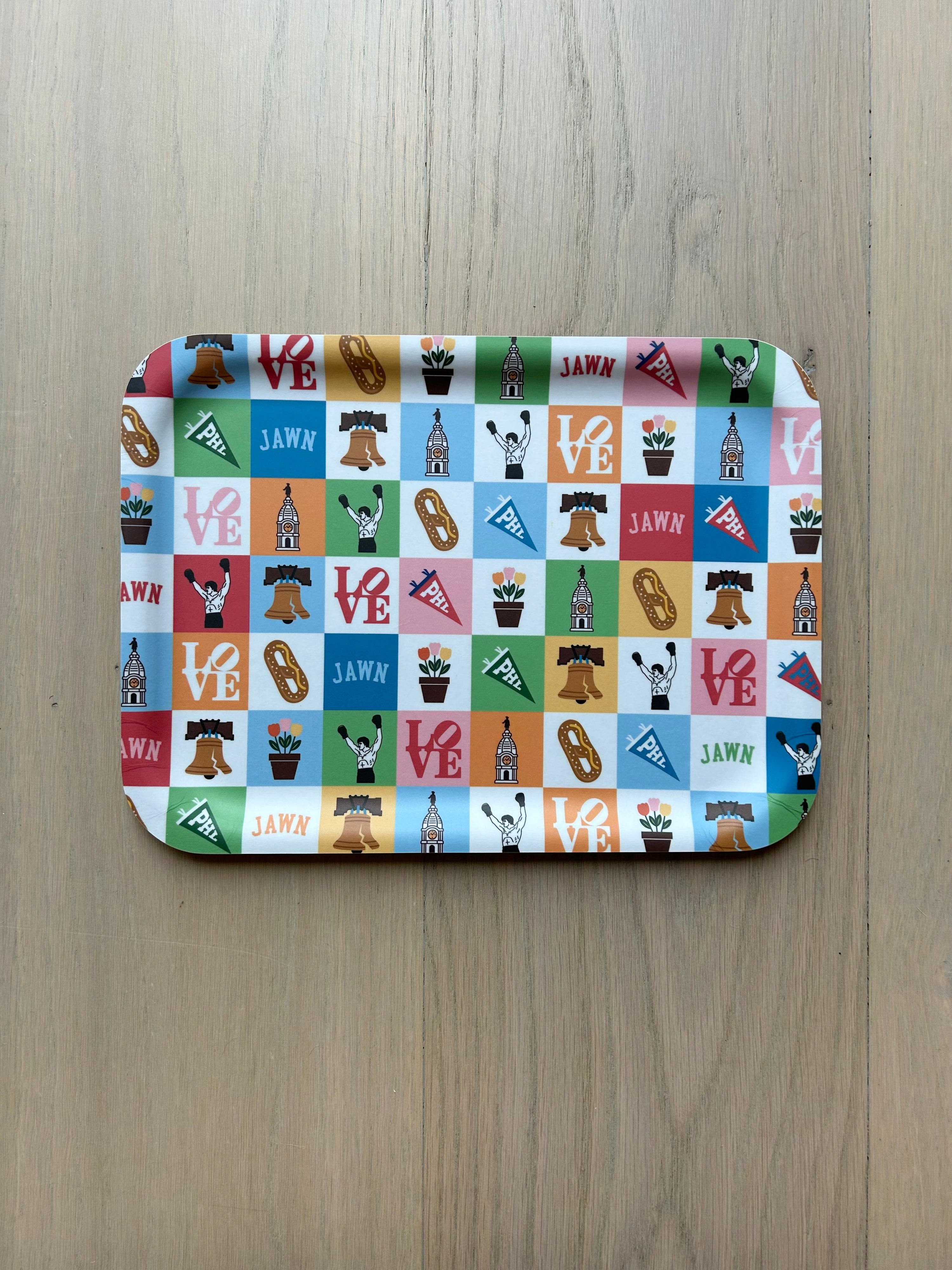 Philly Icons Serving Tray