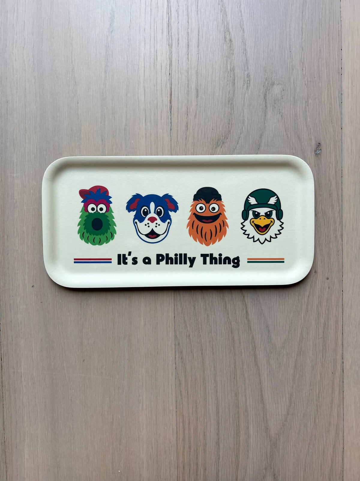 Philly Sports Mascots Tray