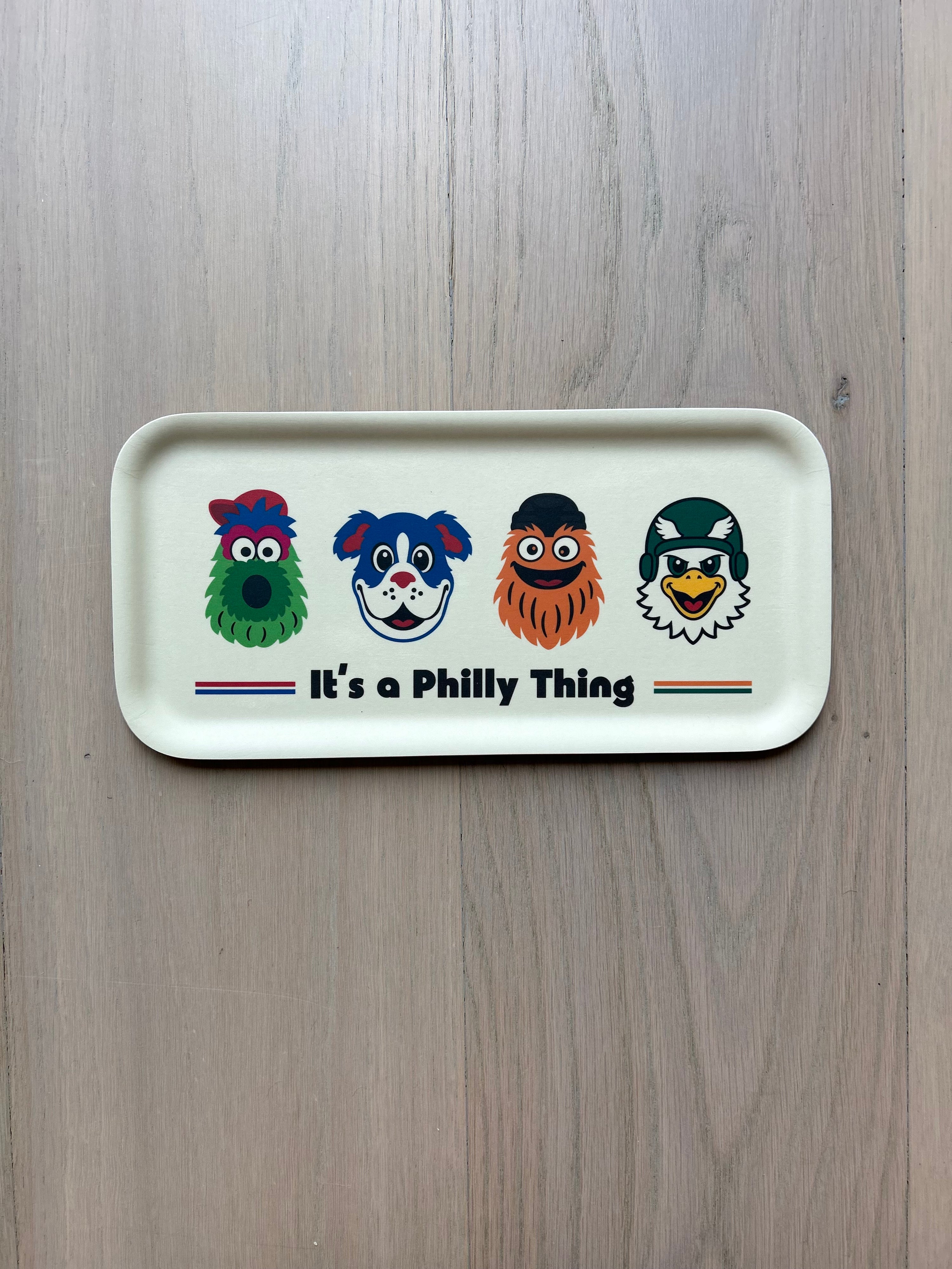 Philly Sports Mascots Tray