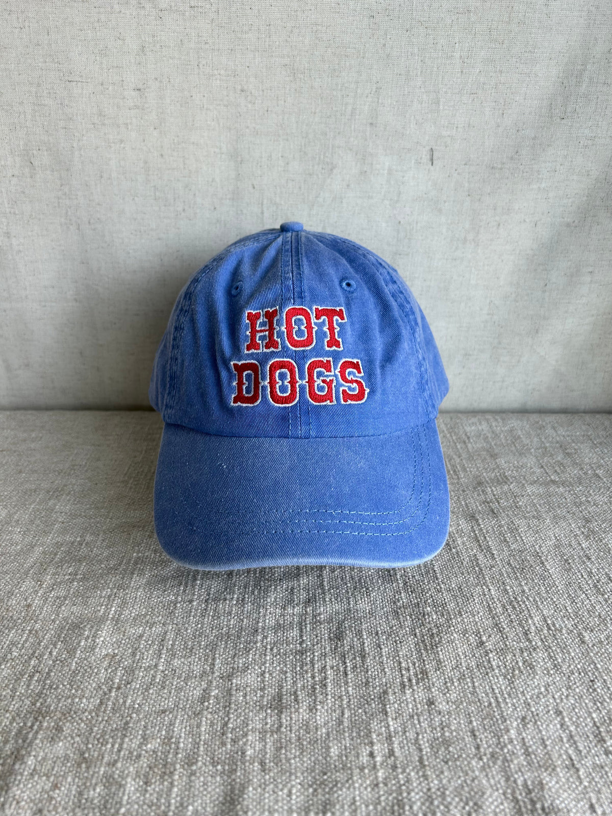 Hot Dogs Dad Hat - Light Blue
