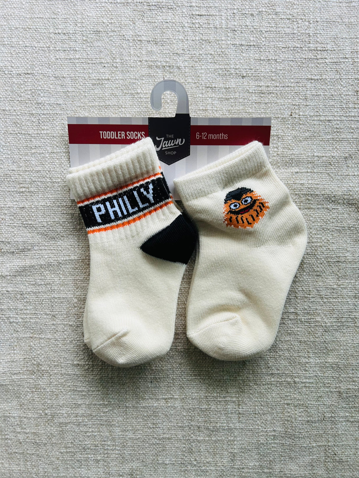Philly Orange Mascot Toddler Socks