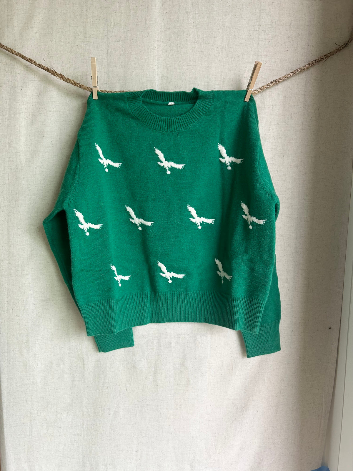 Multi-Birds Sweater