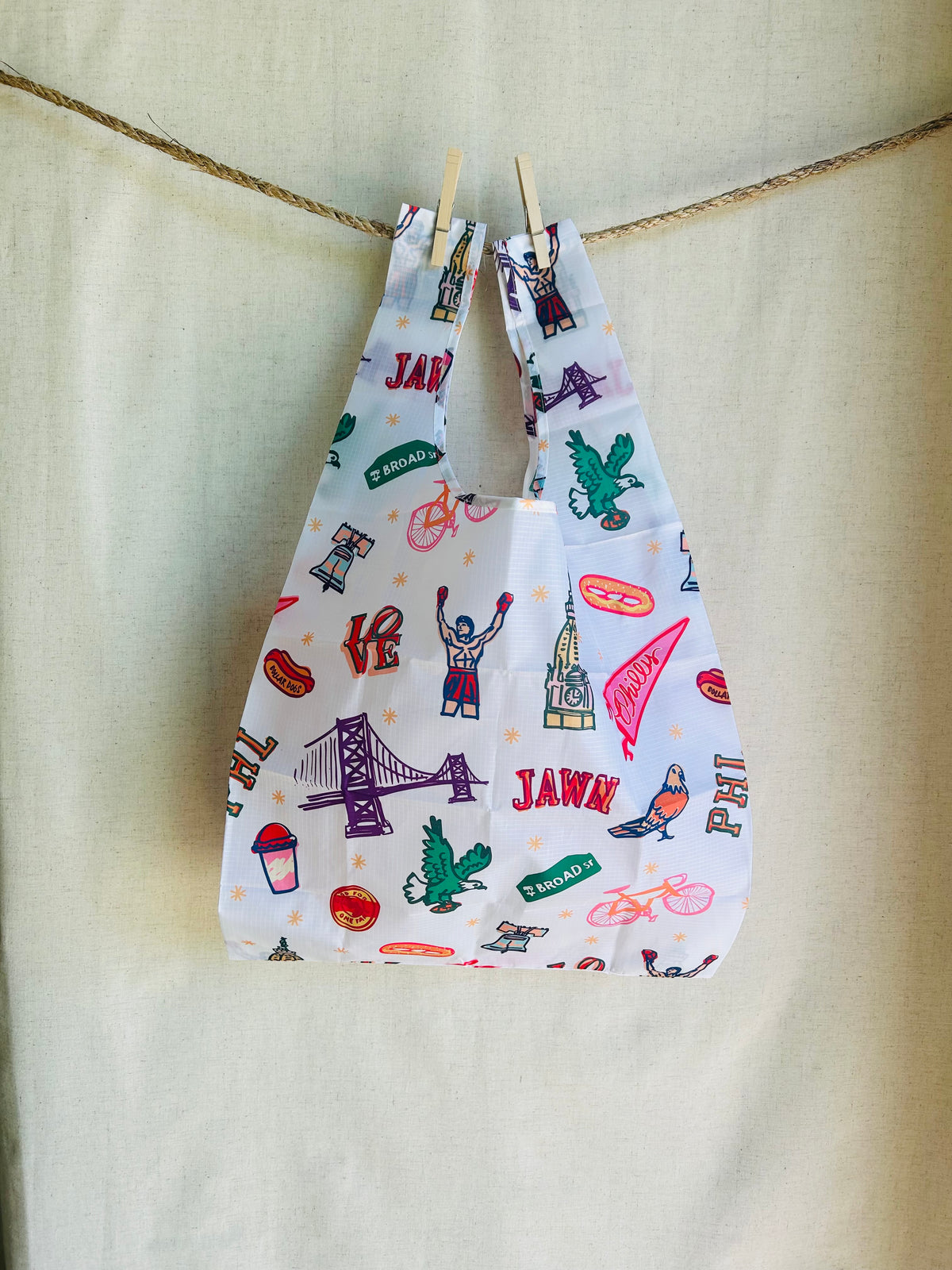 Philly Icons Reusable Bag