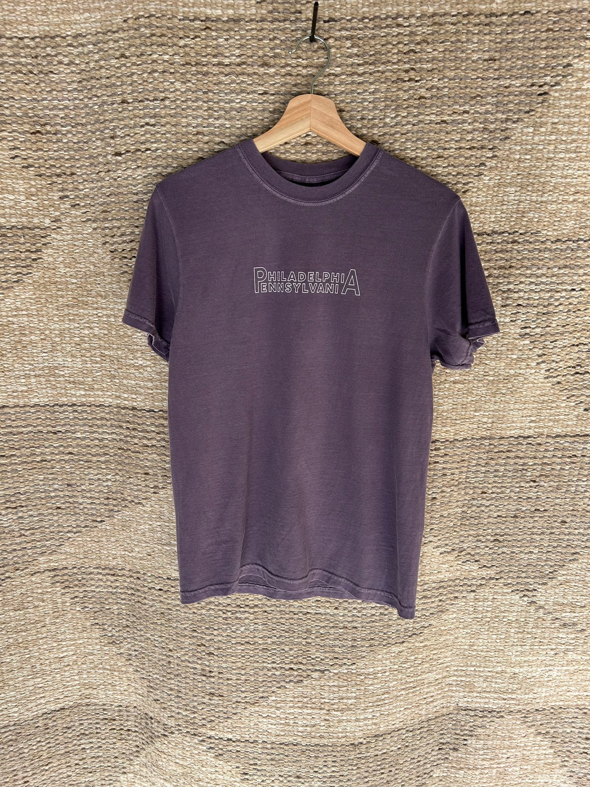 Italian Market Deep Purple Tee