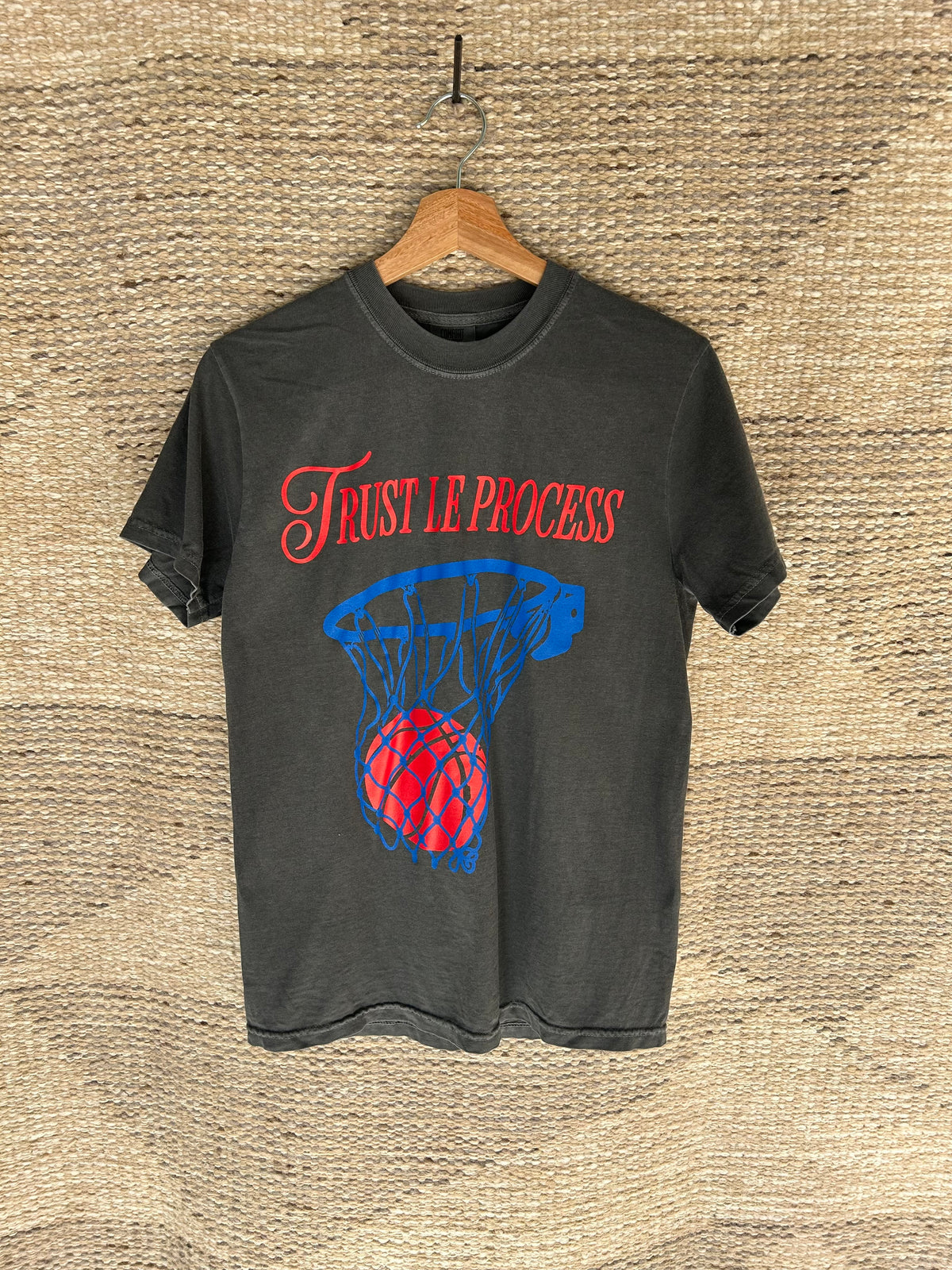 Trust Le Process Charcoal Tee