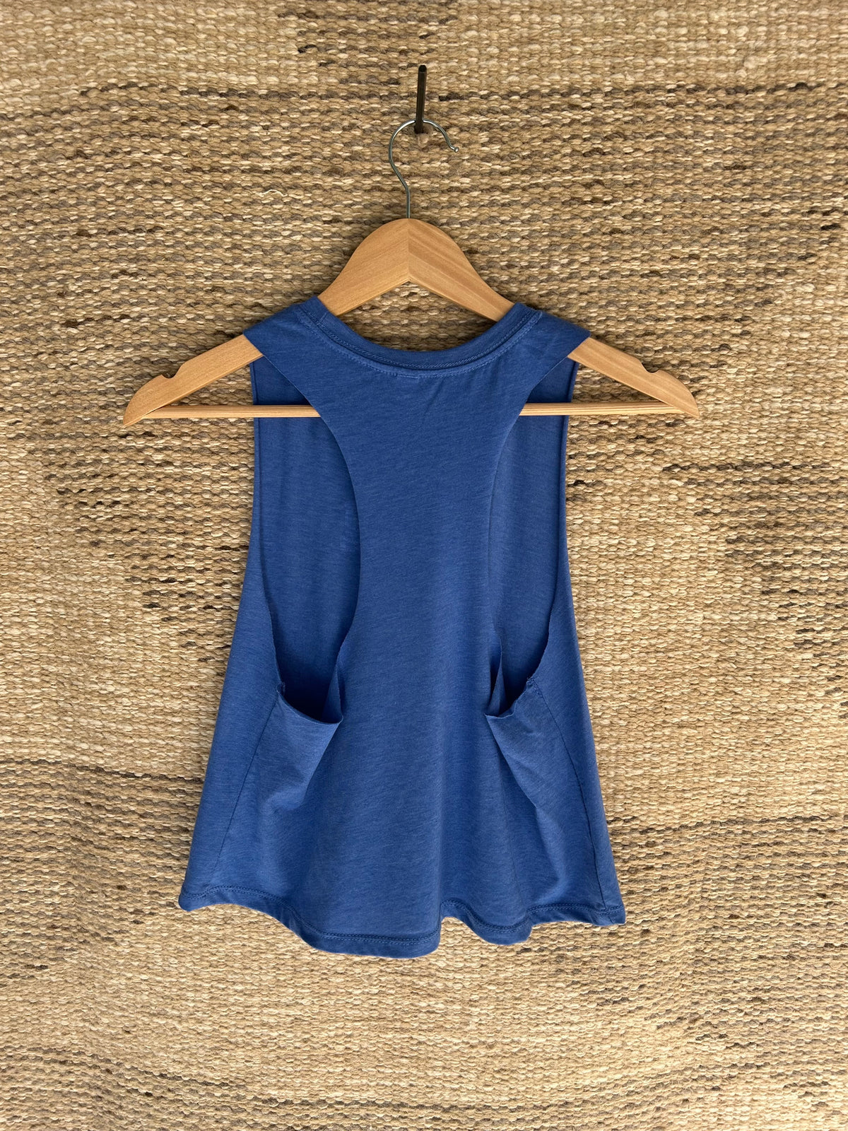 Philadelphia 76 Cropped Tank Top - Royal Blue