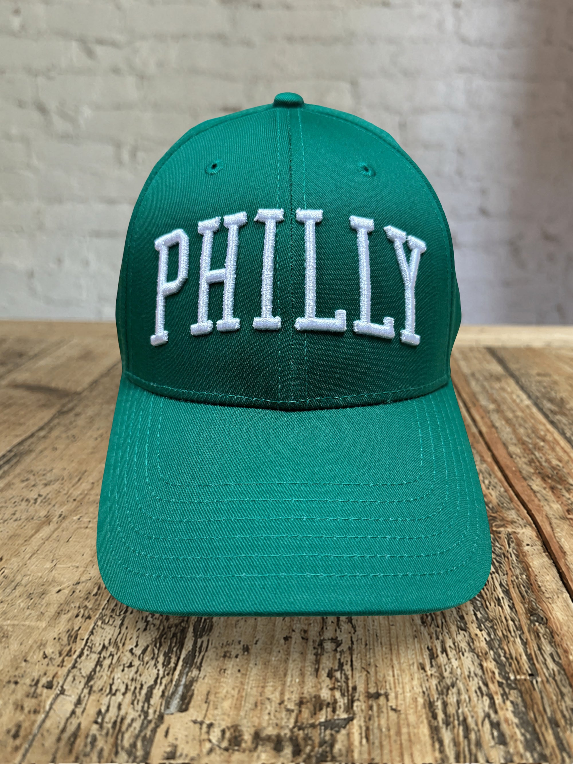 Philly Arched Dad Hat - Kelly Green