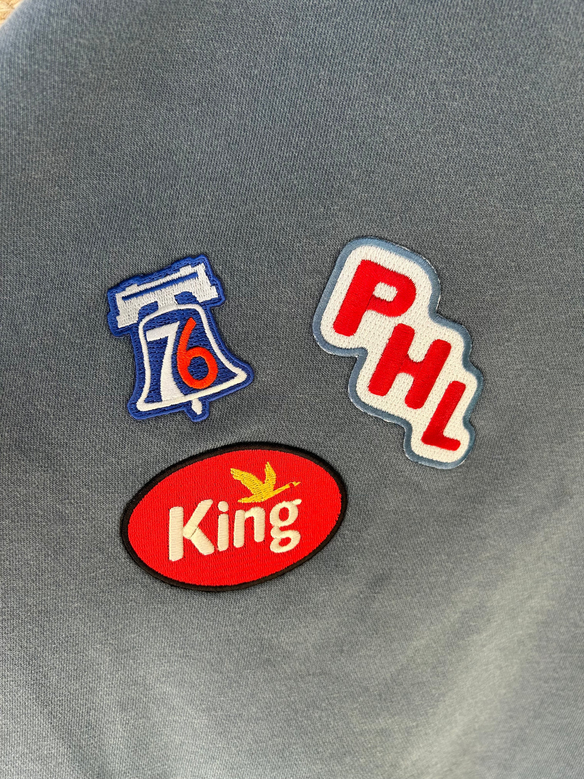 Philly Basketball Patched Crewneck
